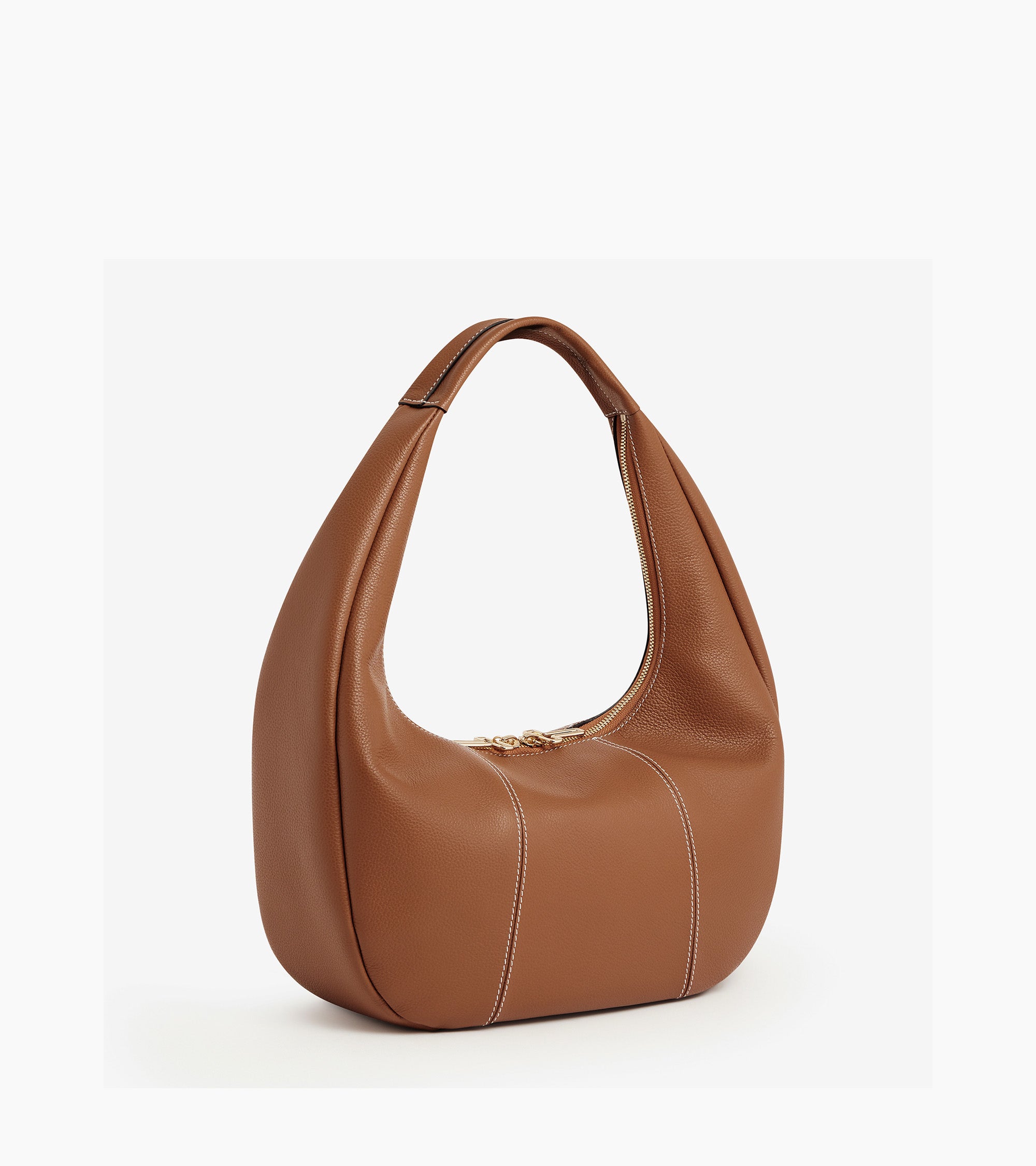 Juliette large hobo bag in grained leather