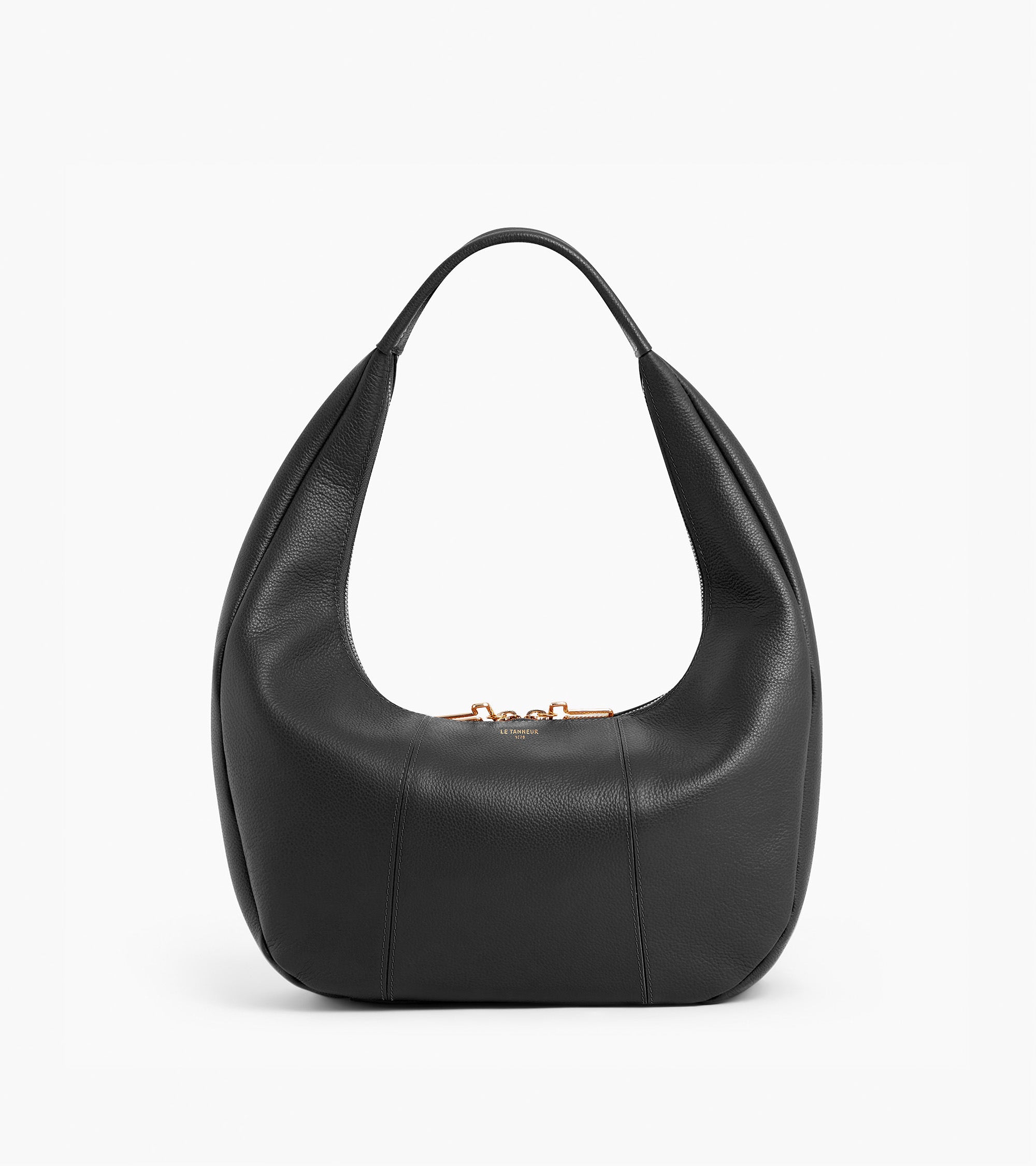 Juliette large hobo bag in grained leather
