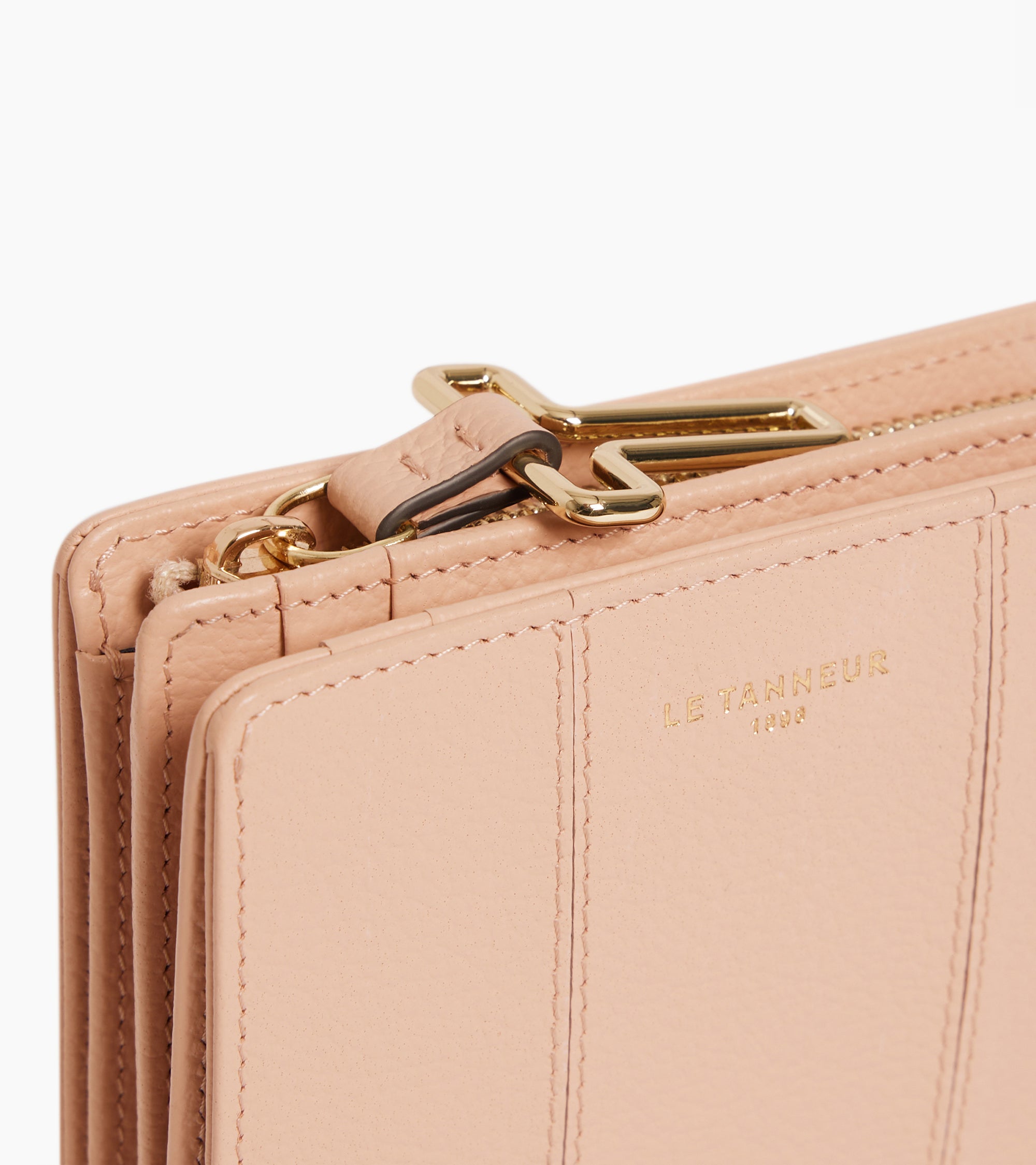 Juliette small wallet in grained leather