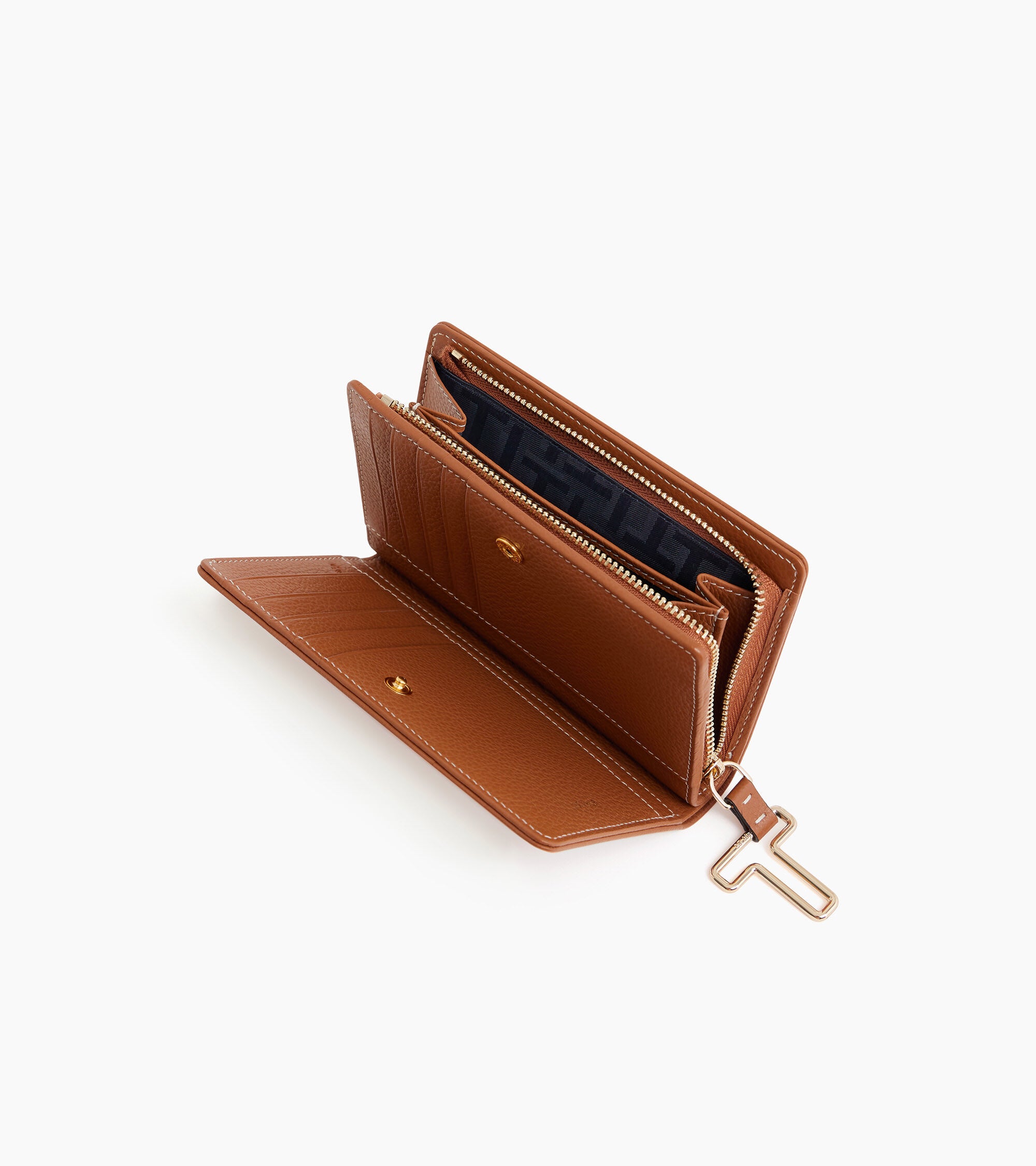 Juliette medium wallet in grained leather