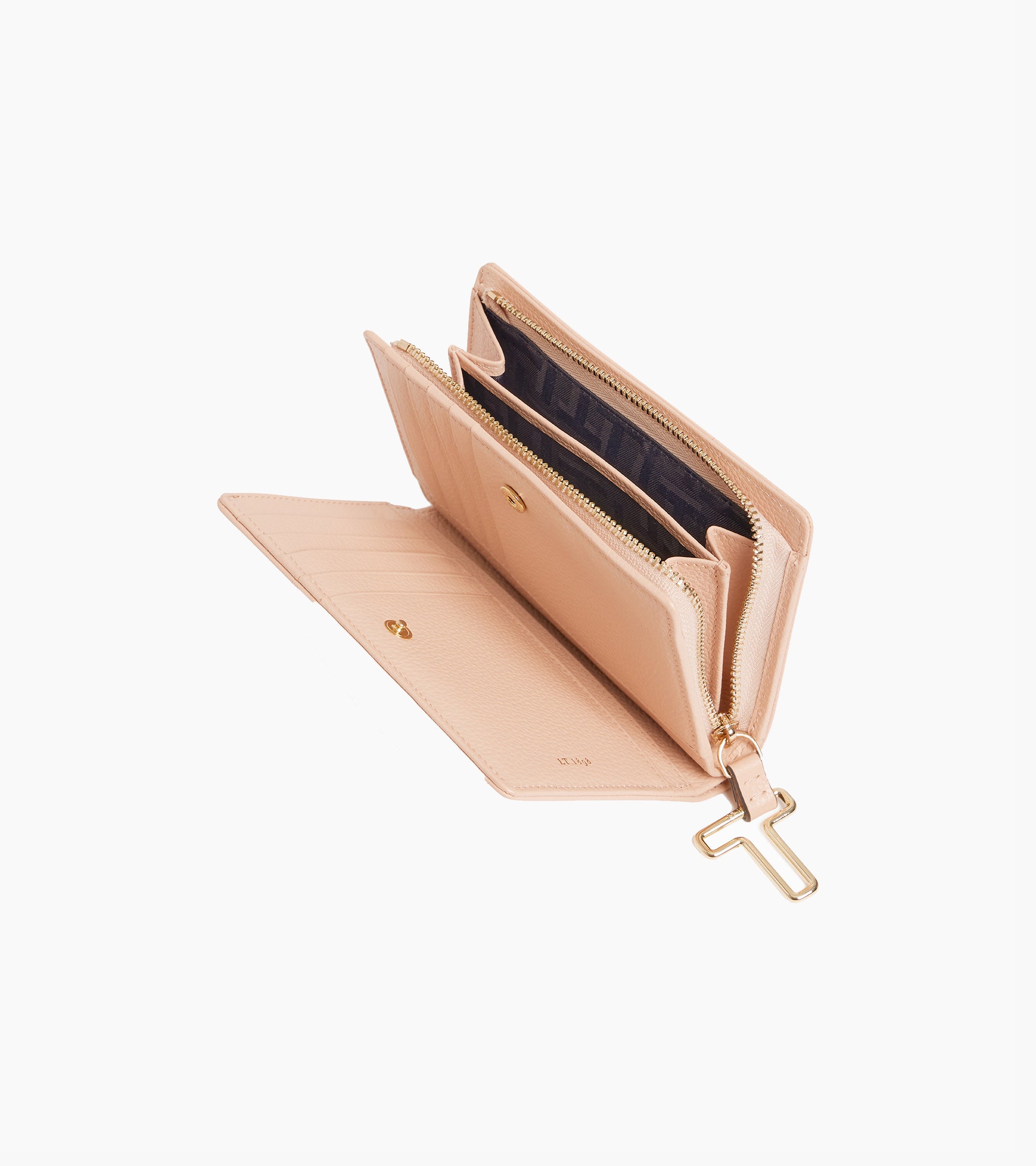 Juliette medium wallet in grained leather