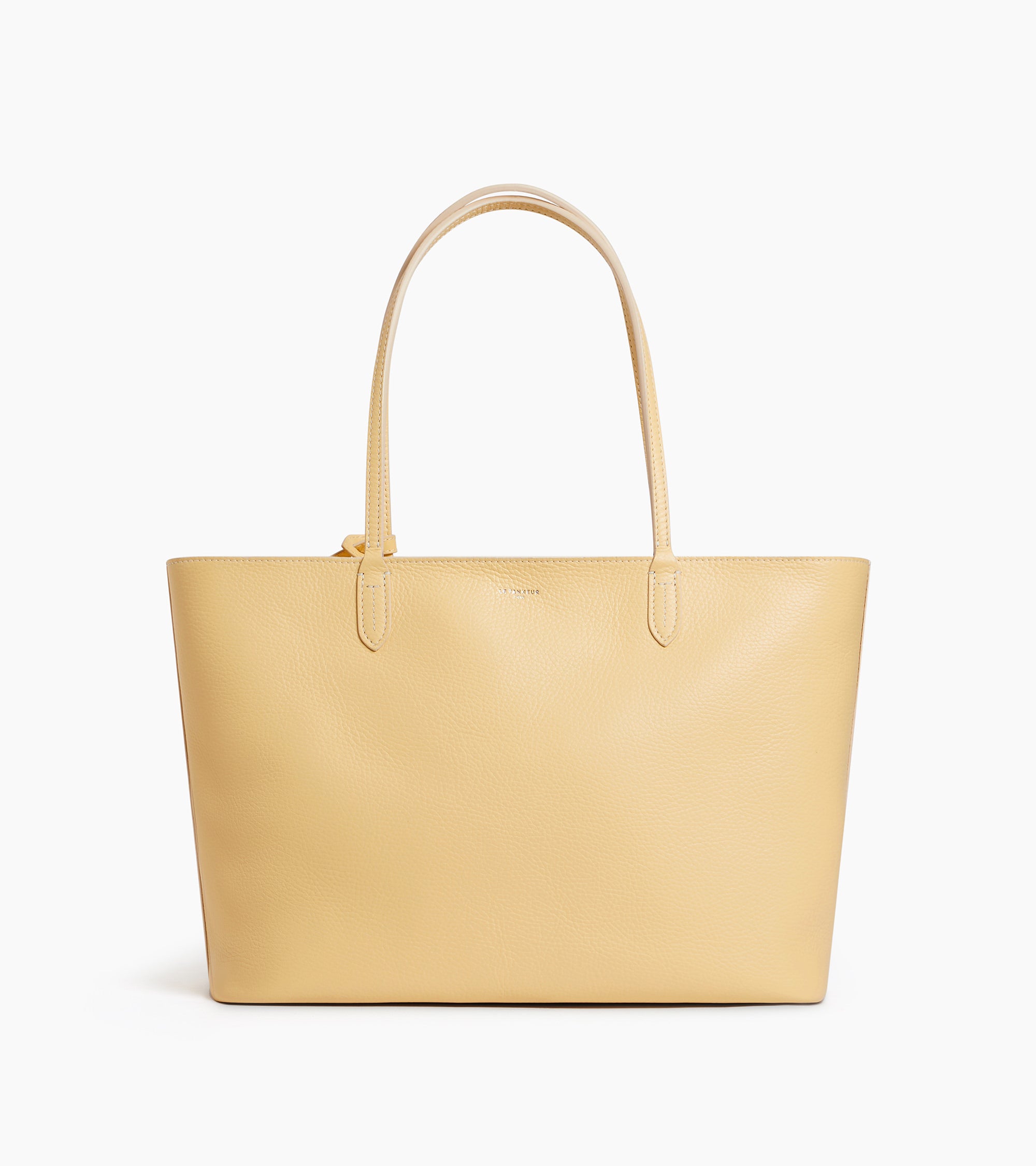 Louise large tote bag in grained leather