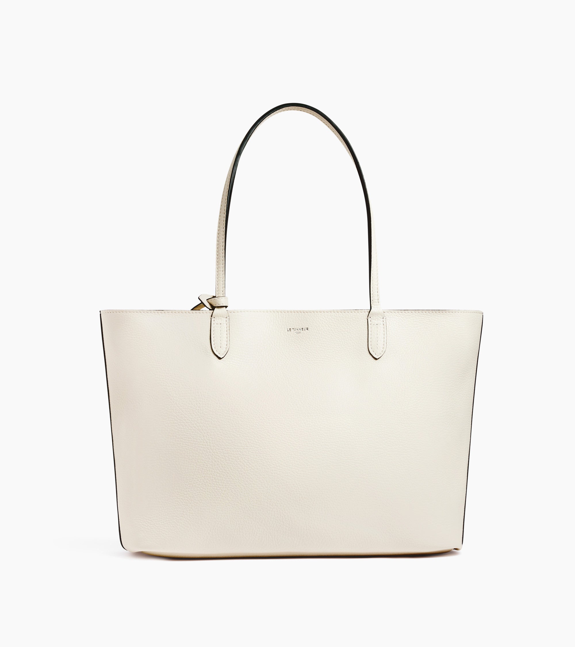 Louise large tote in grained leather