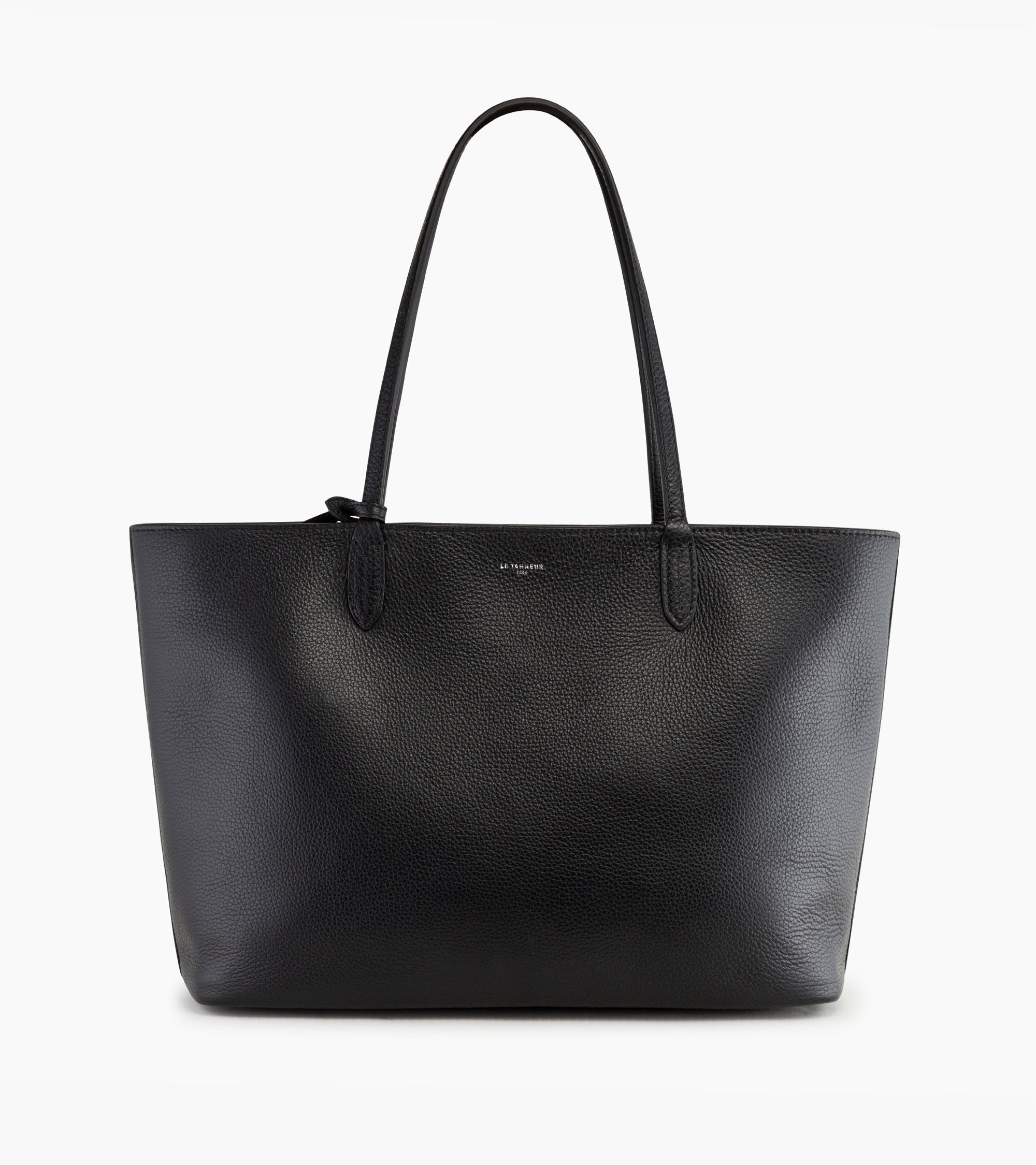 Louise large tote in grained leather