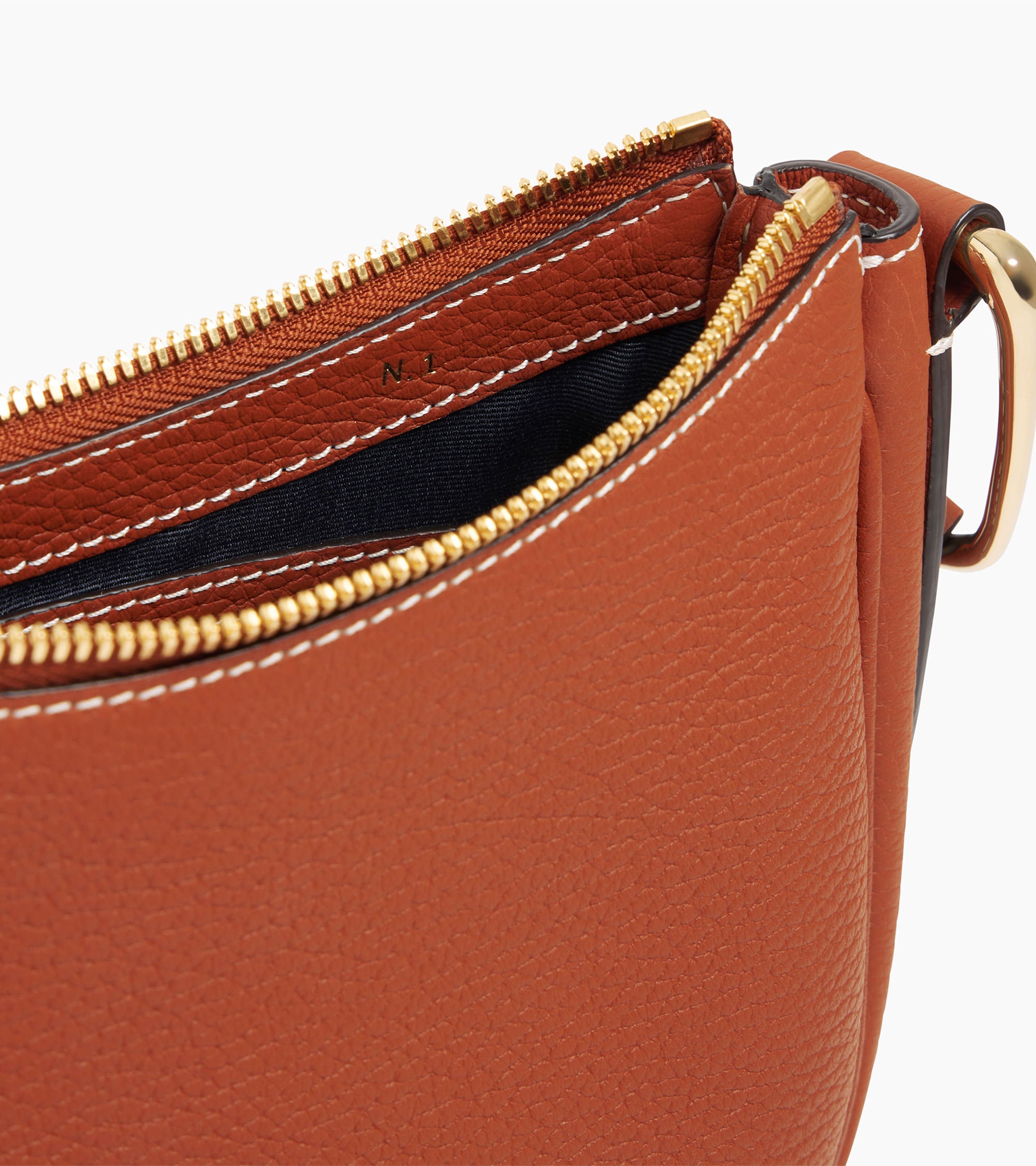 Madeleine small shoulder bag in grained leather