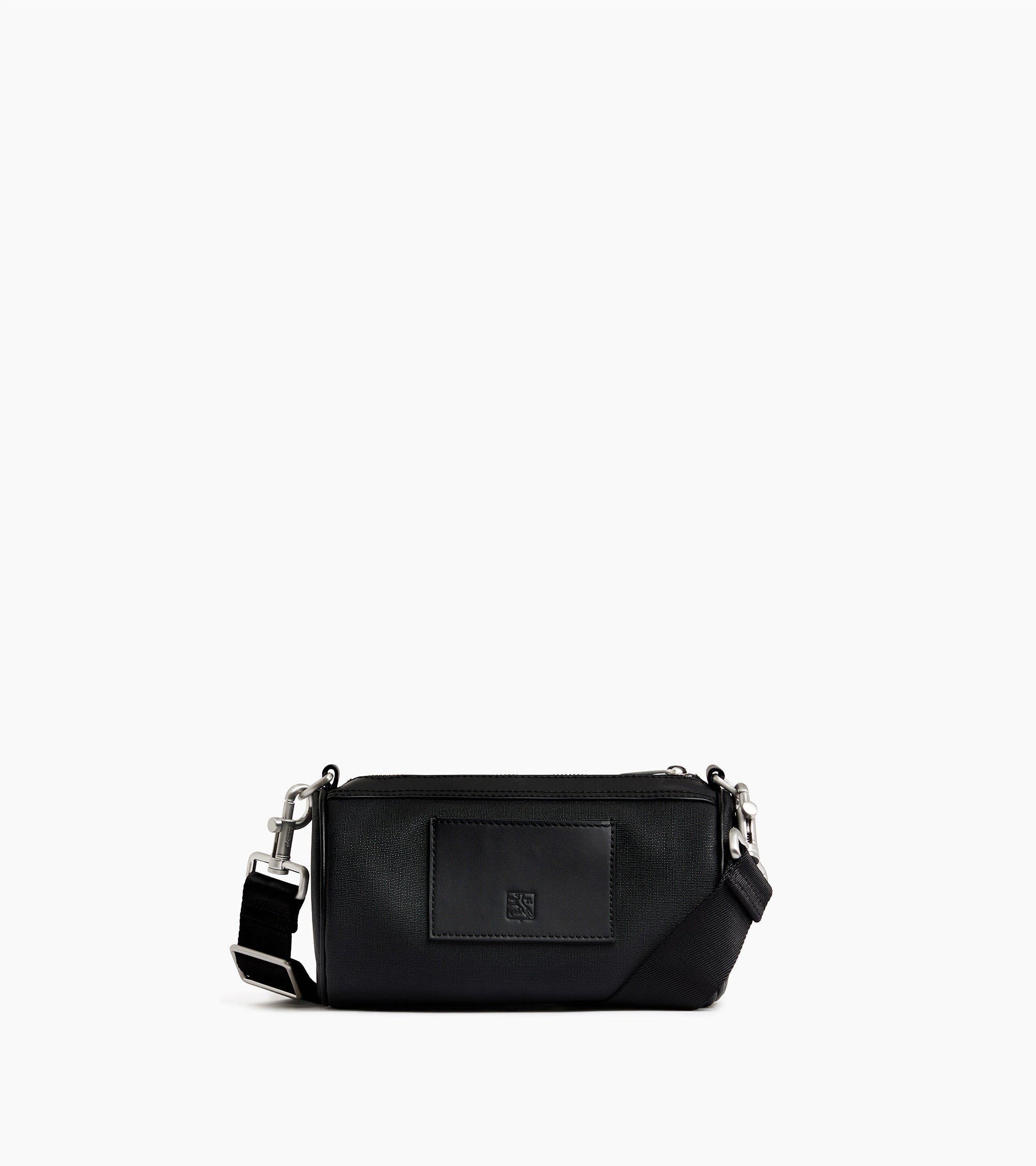 Maurice mini shoulder bag in coated canvas