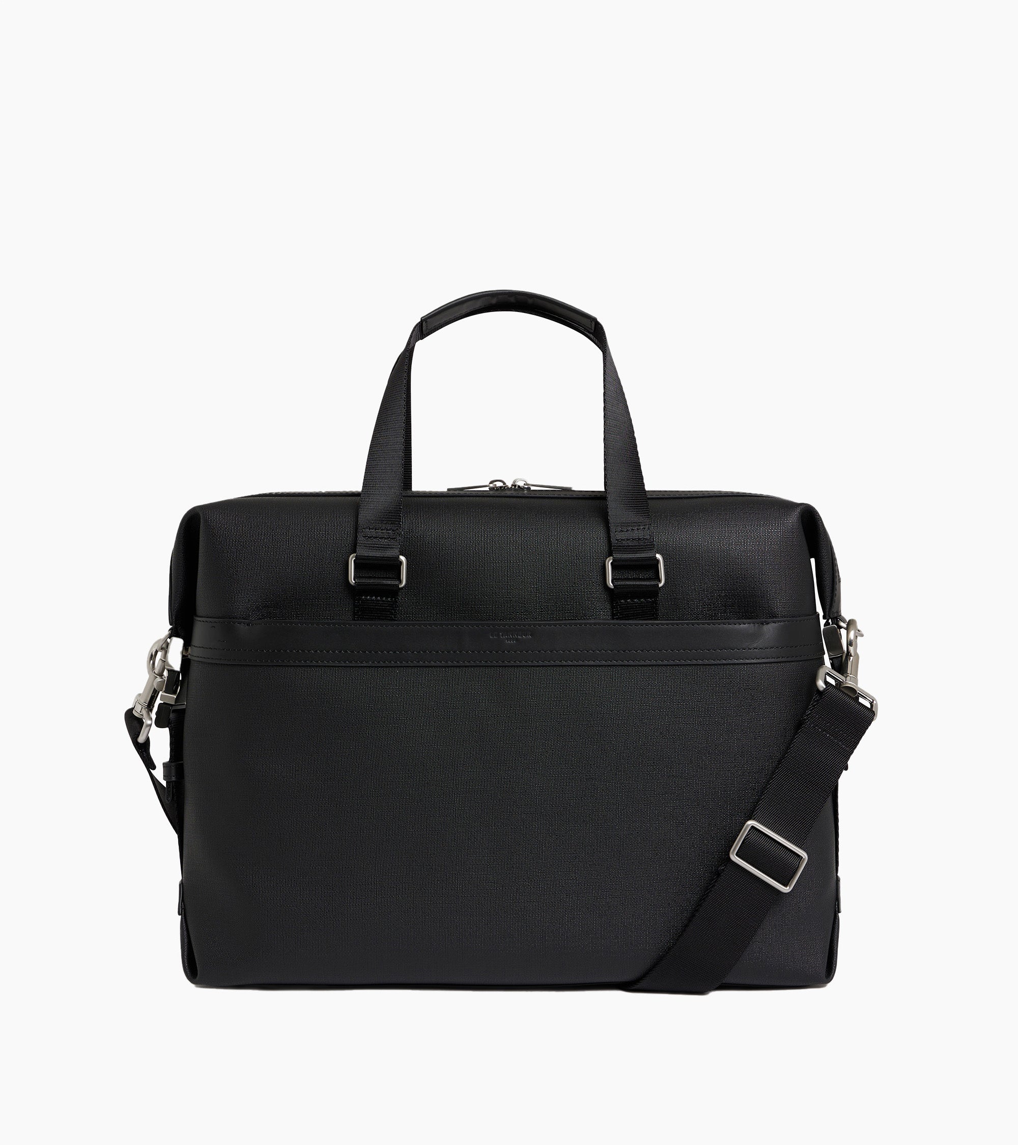 Maurice 13" briefcase in coated canvas