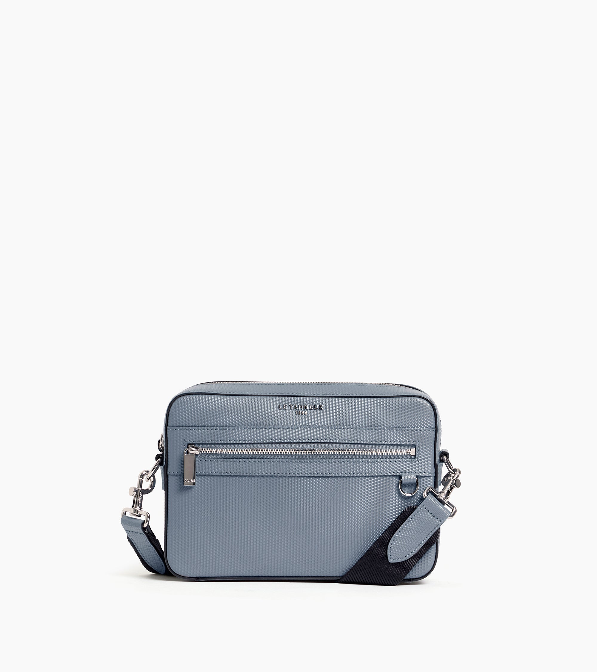 Emile small shoulder bag in signature T leather