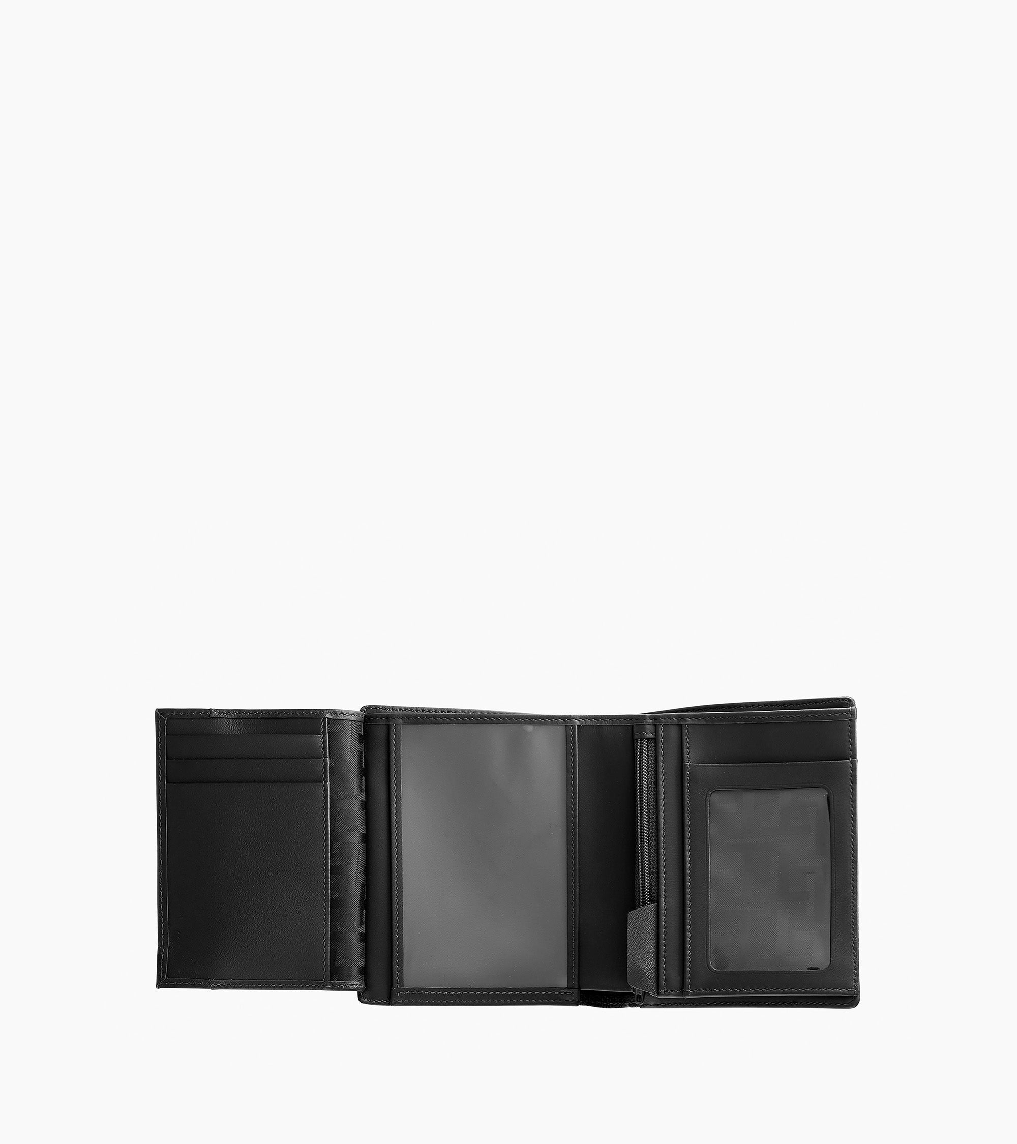 Emile zipped pocket and 2 shutters wallet in signature T leather