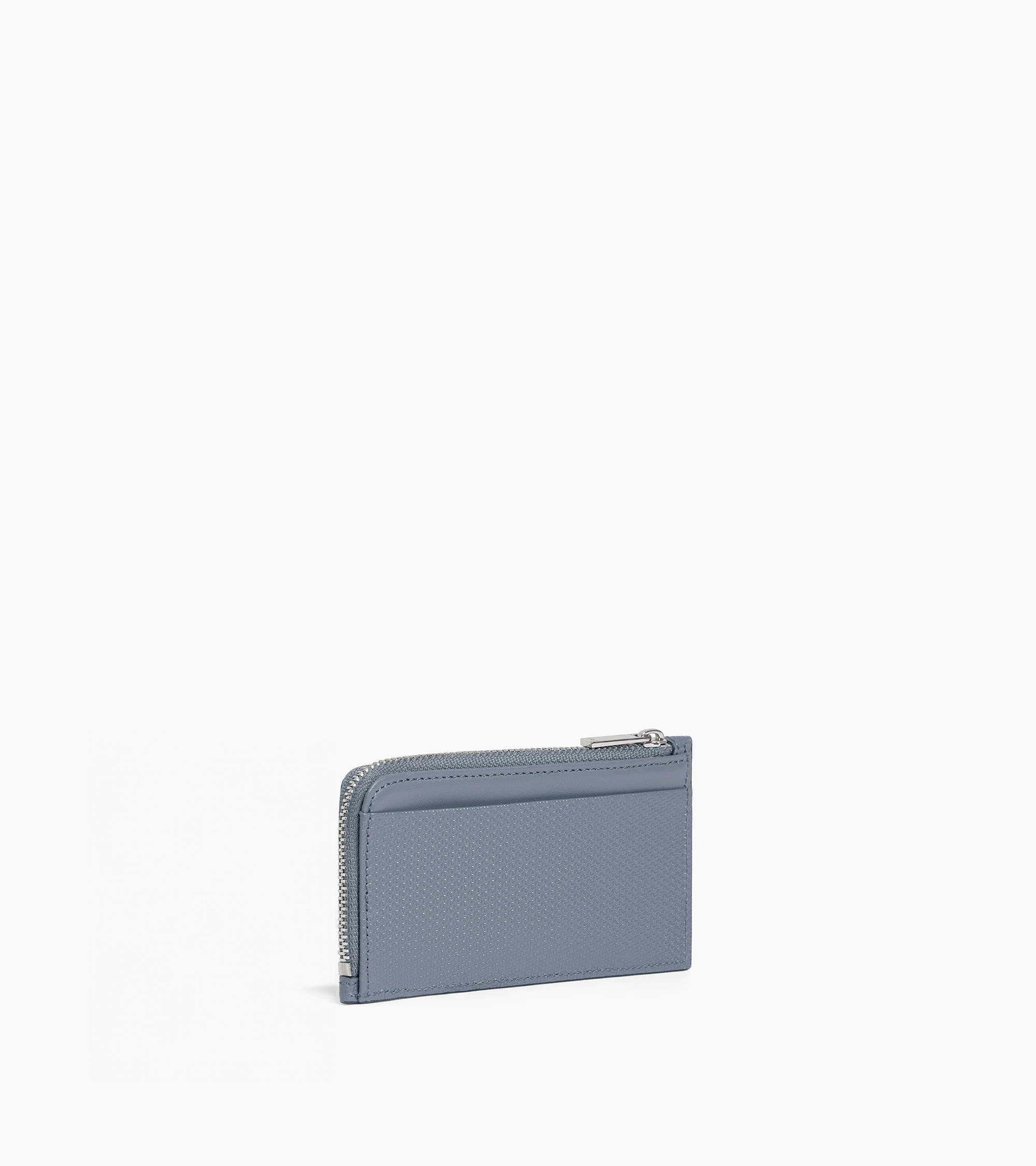 Emile L-zip cardholder in signature T leather