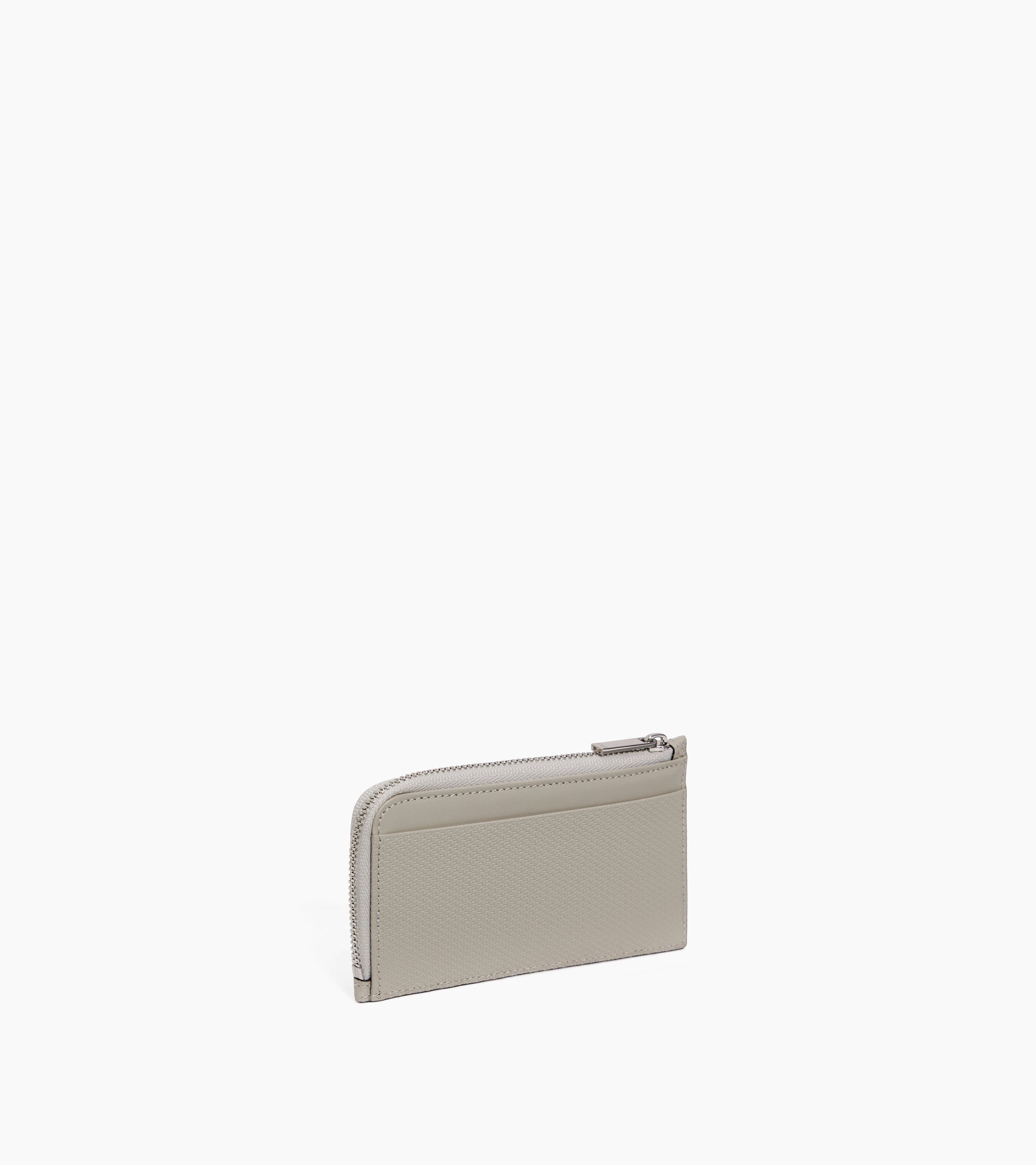 Emile L-zip card holder in signature T leather