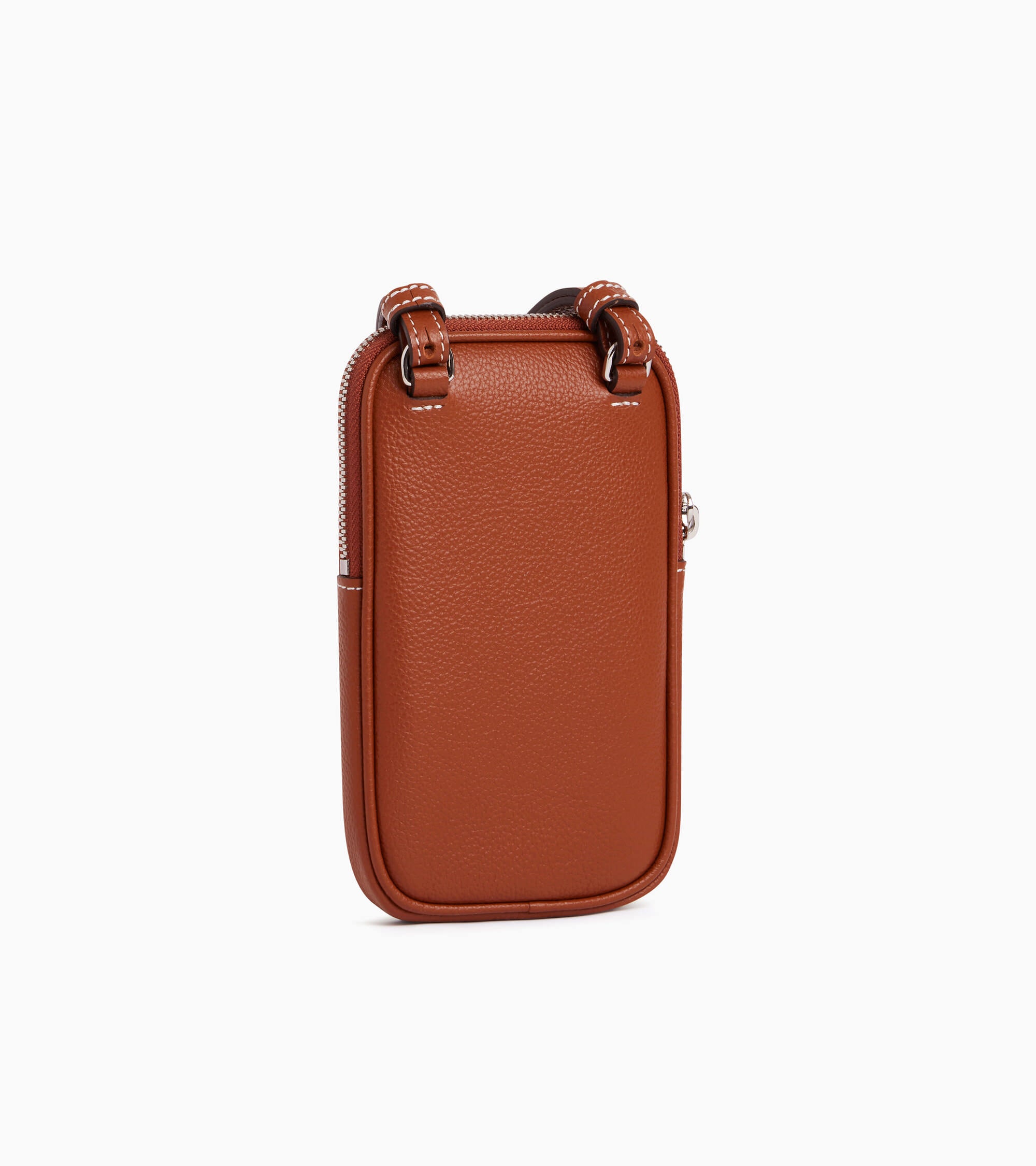 Emile phone case in grained leather