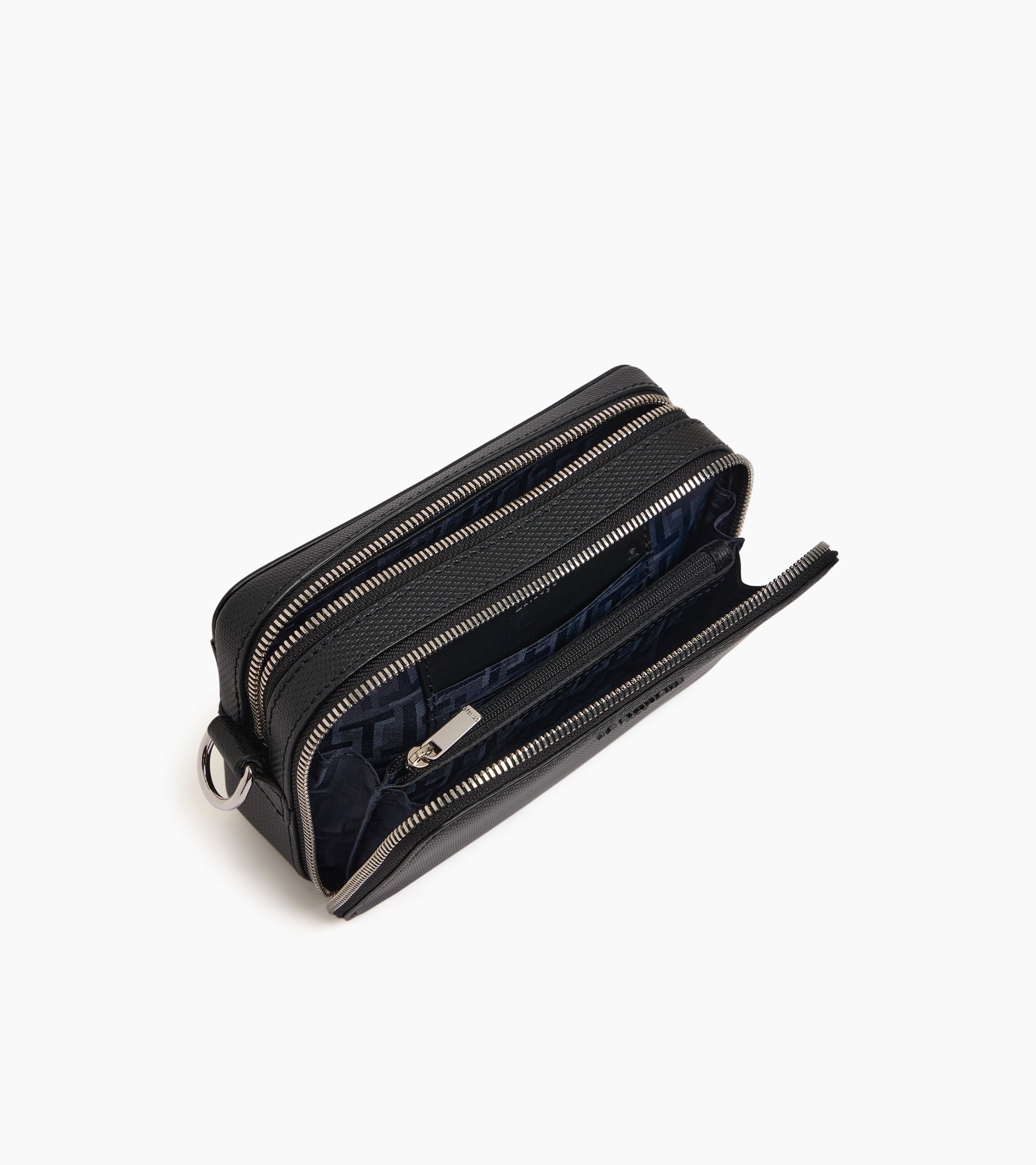 Emile small 2-compartment pouch in signature T leather