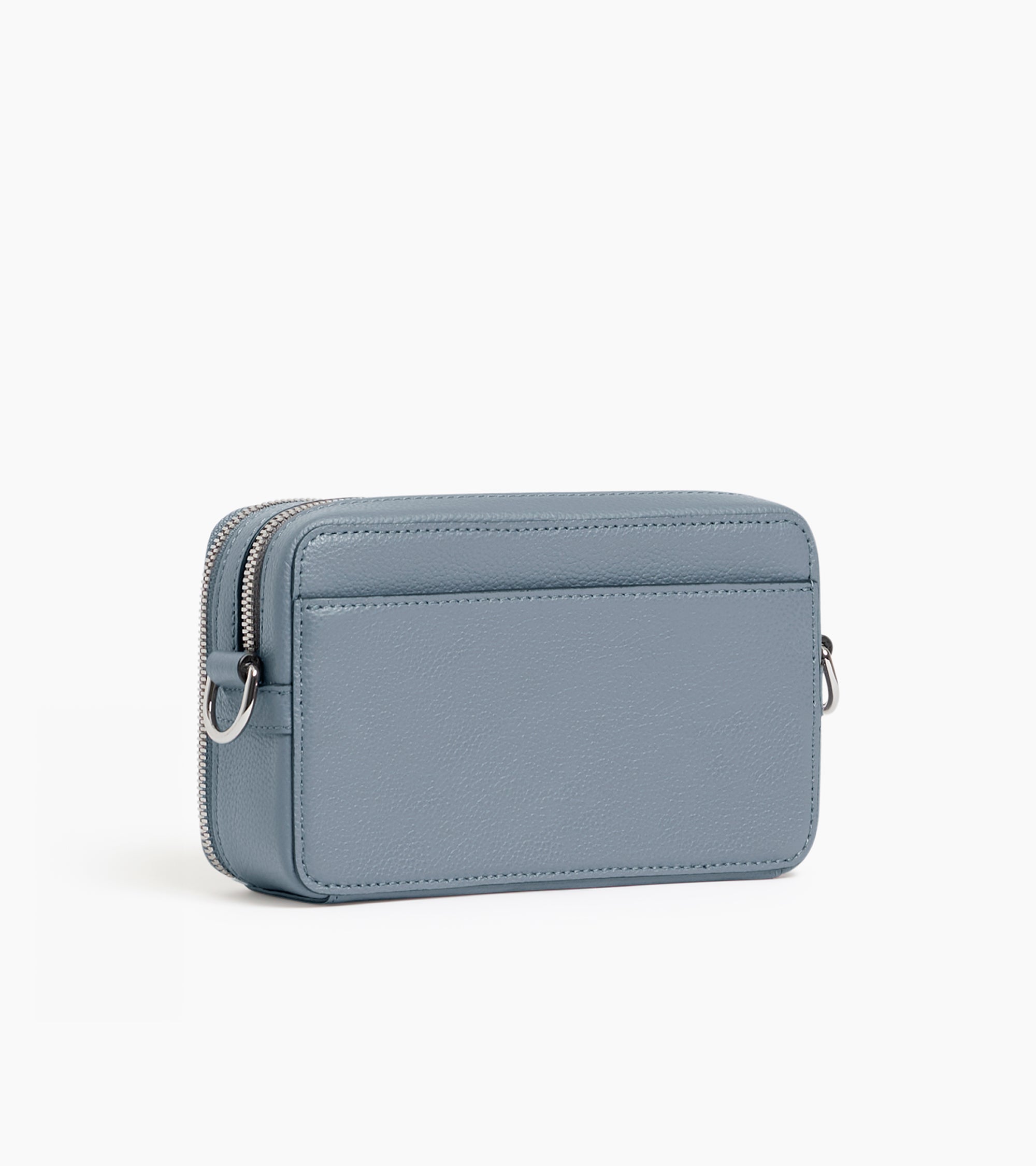 Emile small 2-compartment shoulder bag in grained leather