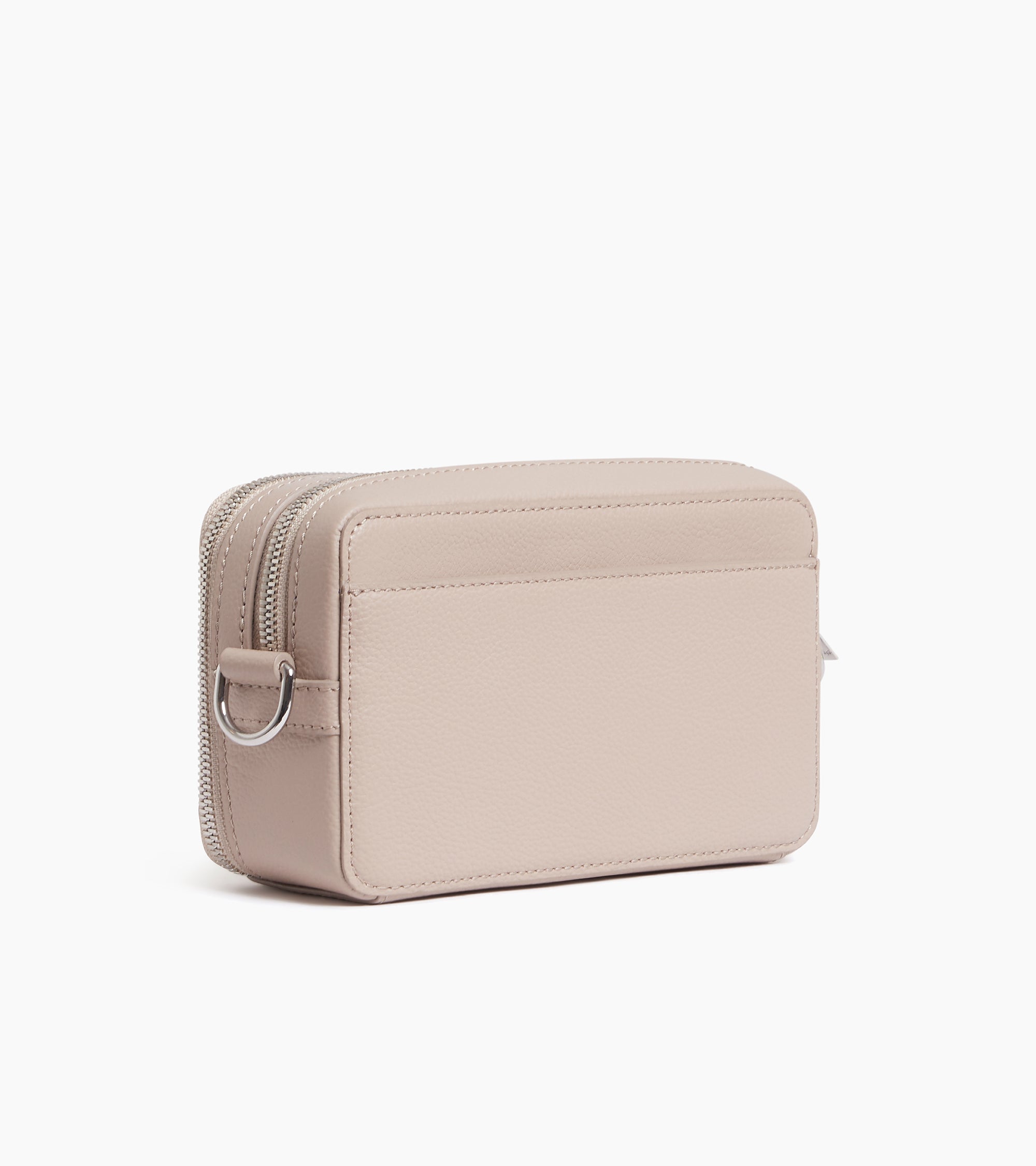 Emile small 2-compartment shoulder bag in grained leather