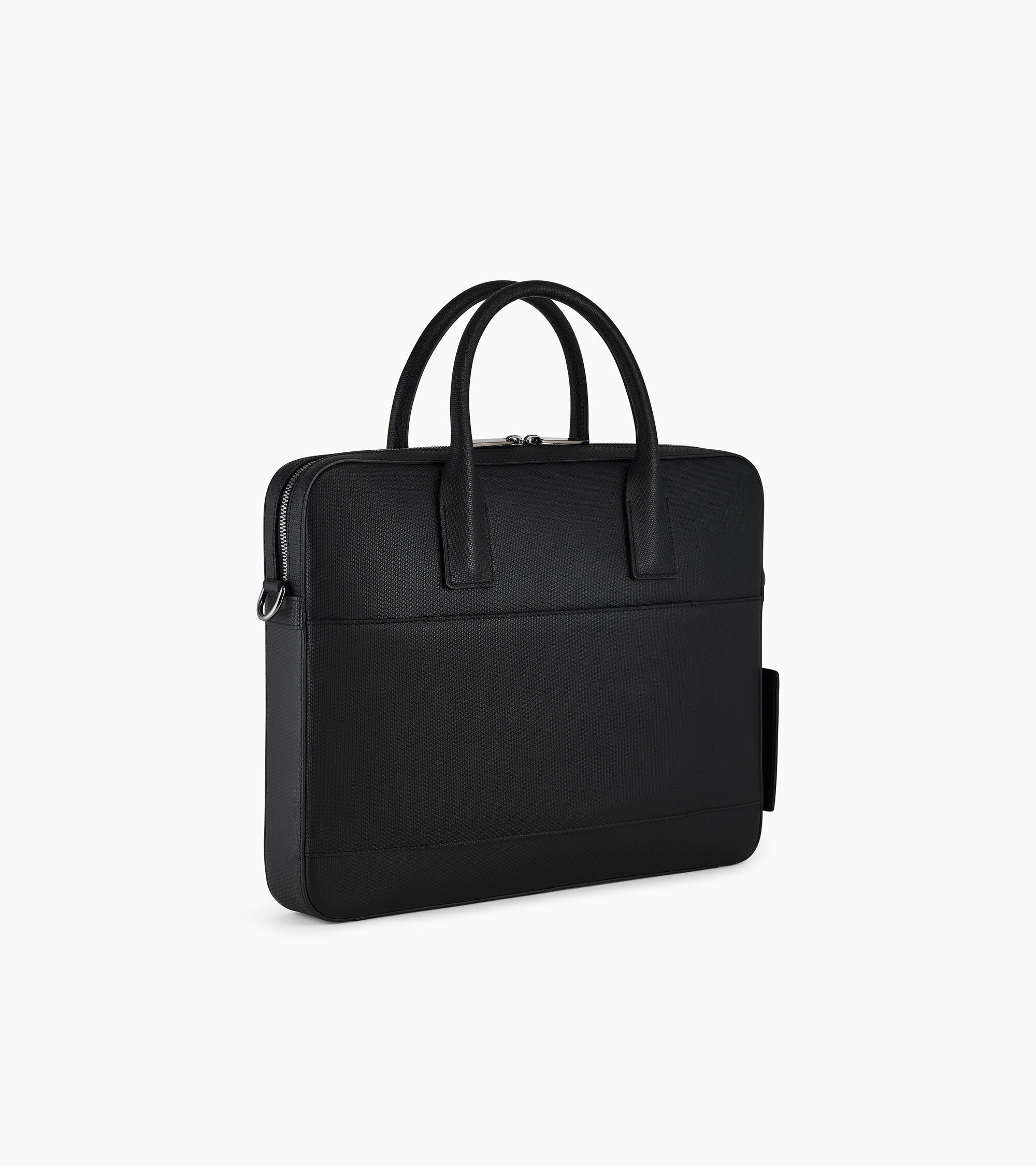 Emile slim, 14" briefcase in signature T leather