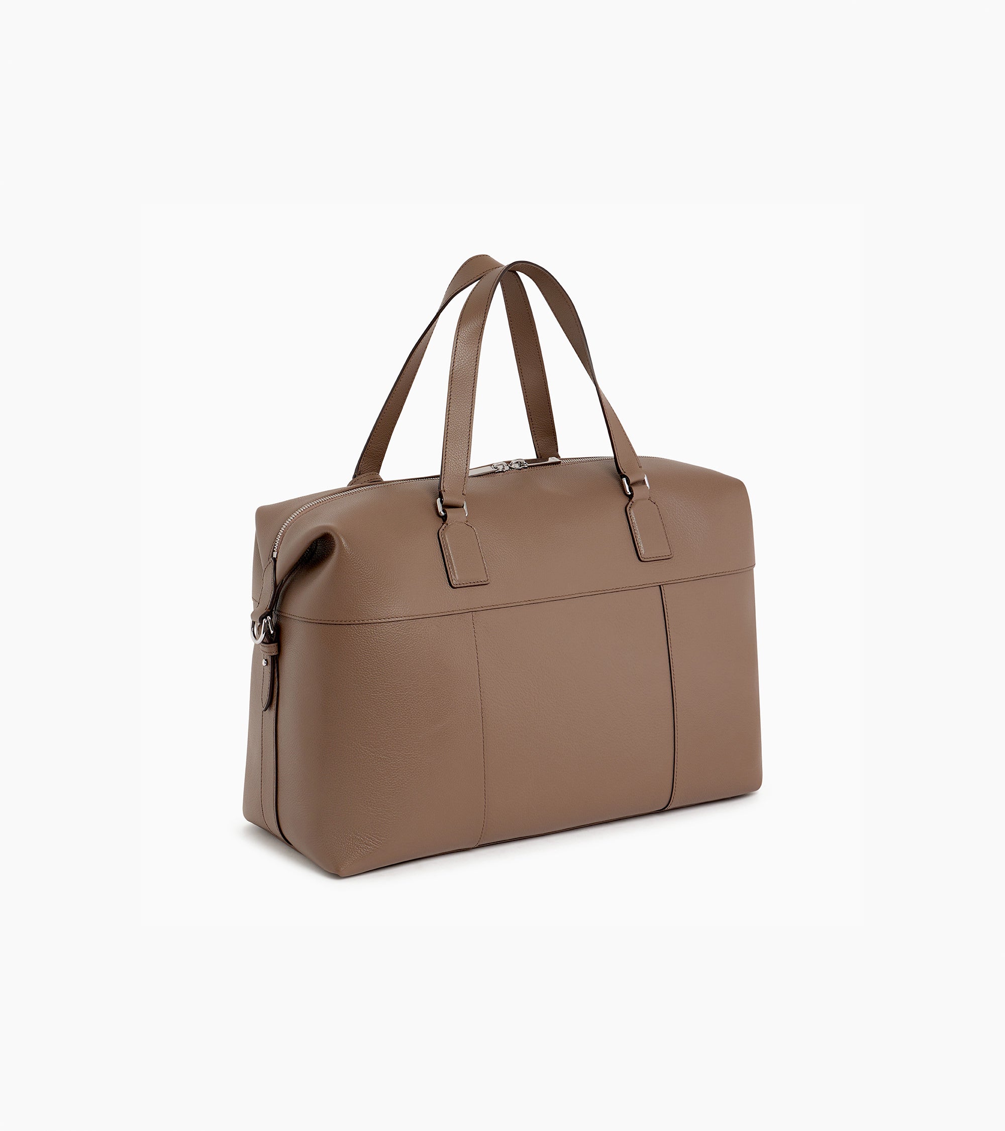 Emile 24h travel bag in grained leather