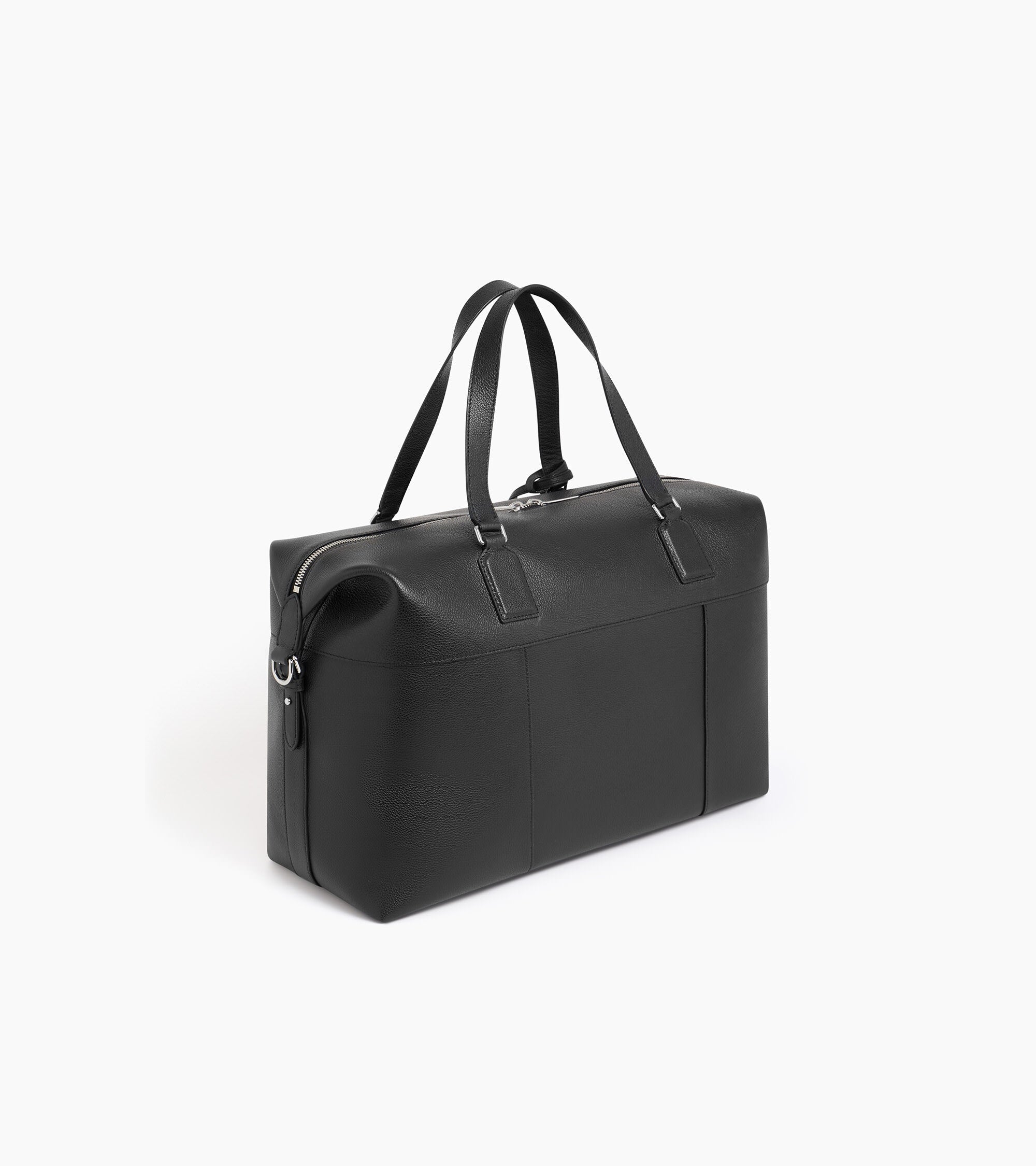 Emile 24h travel bag in grained leather