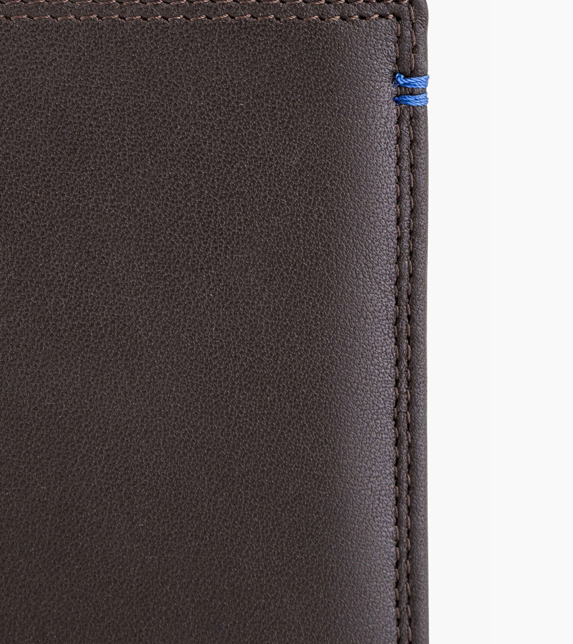 Martin zipped pocket and 2 shutters wallet in smooth leather