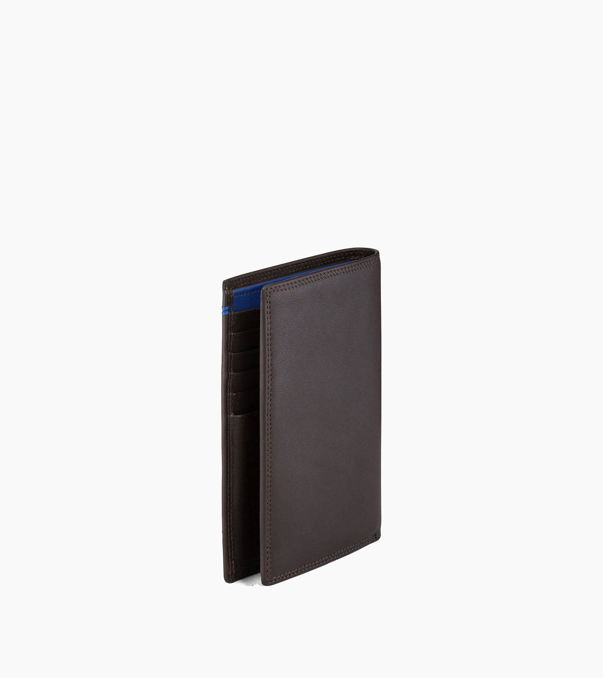 Martin zipped pocket and 2 shutters wallet in smooth leather