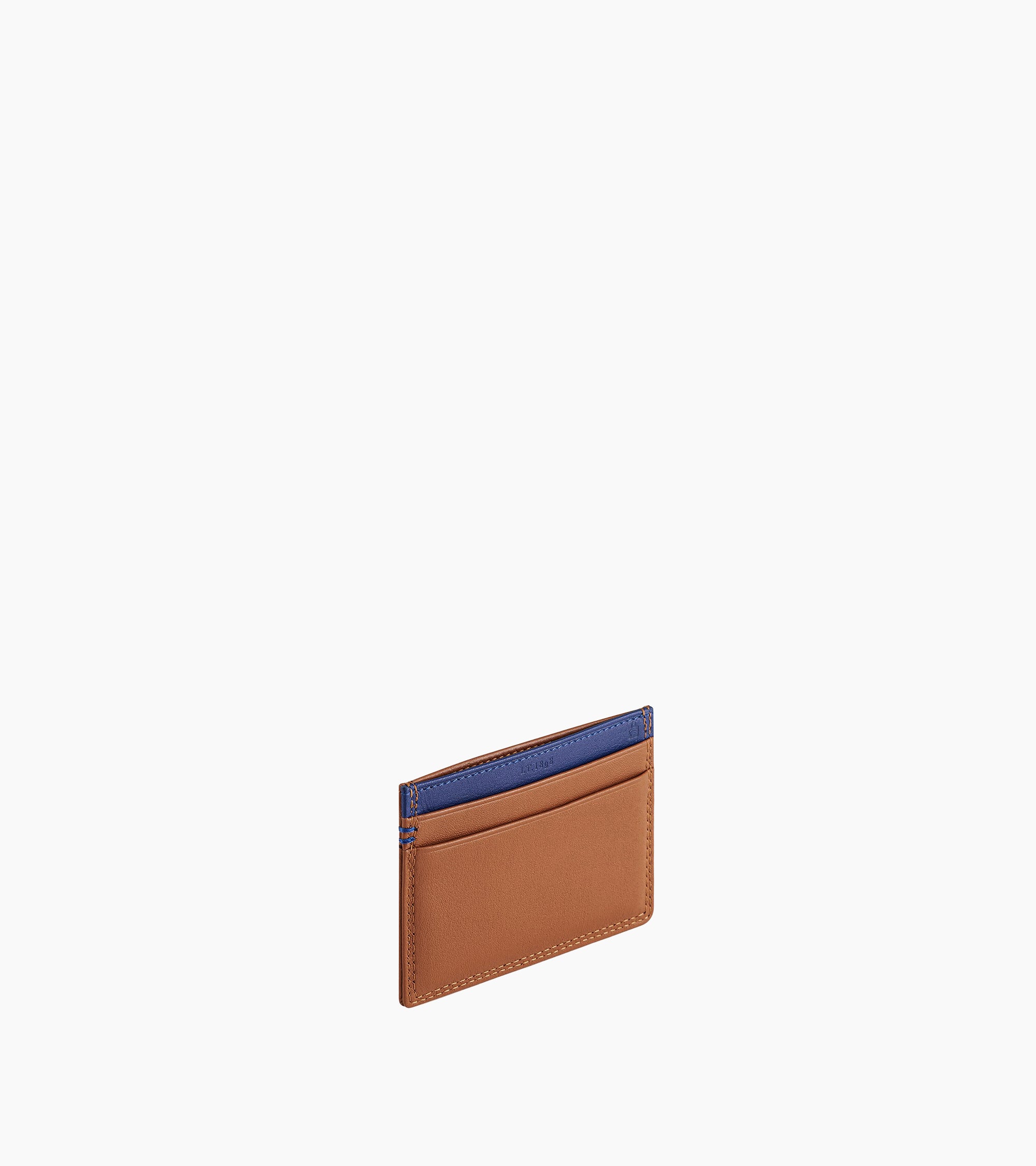 Martin card holder in smooth leather