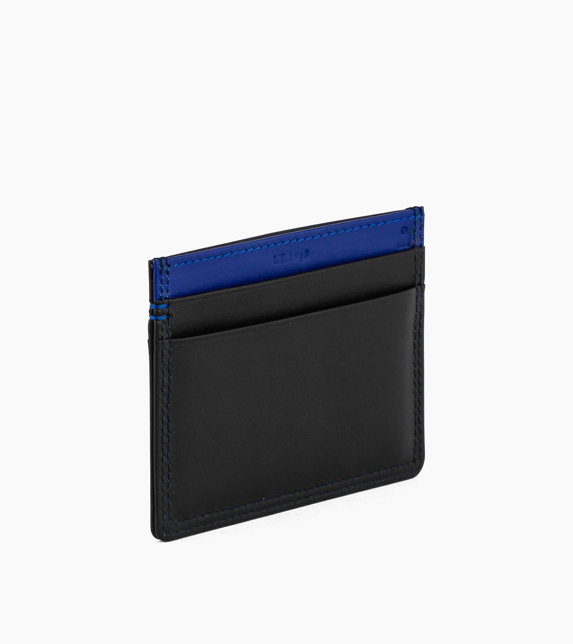 Martin card holder in smooth leather