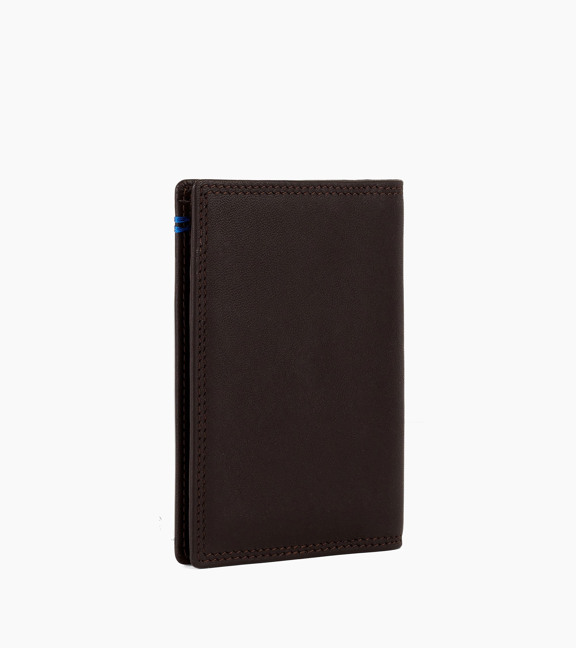 Martin vertical card holder in smooth leather