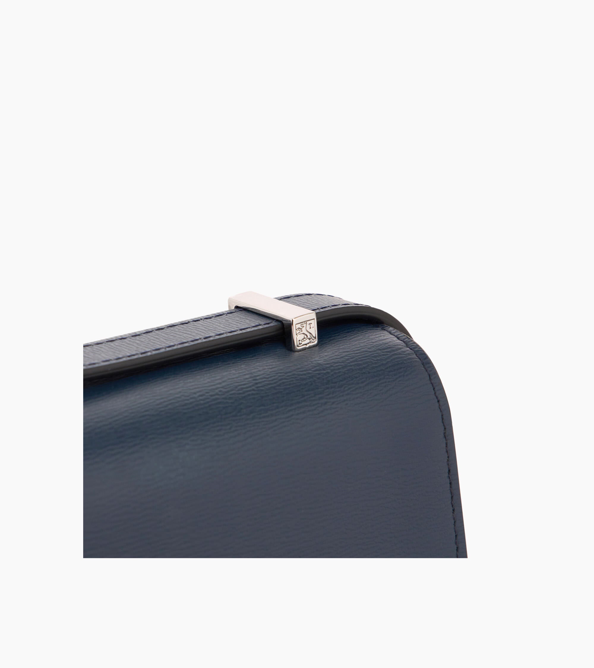 Naya small leather shoulder bag with cork effect