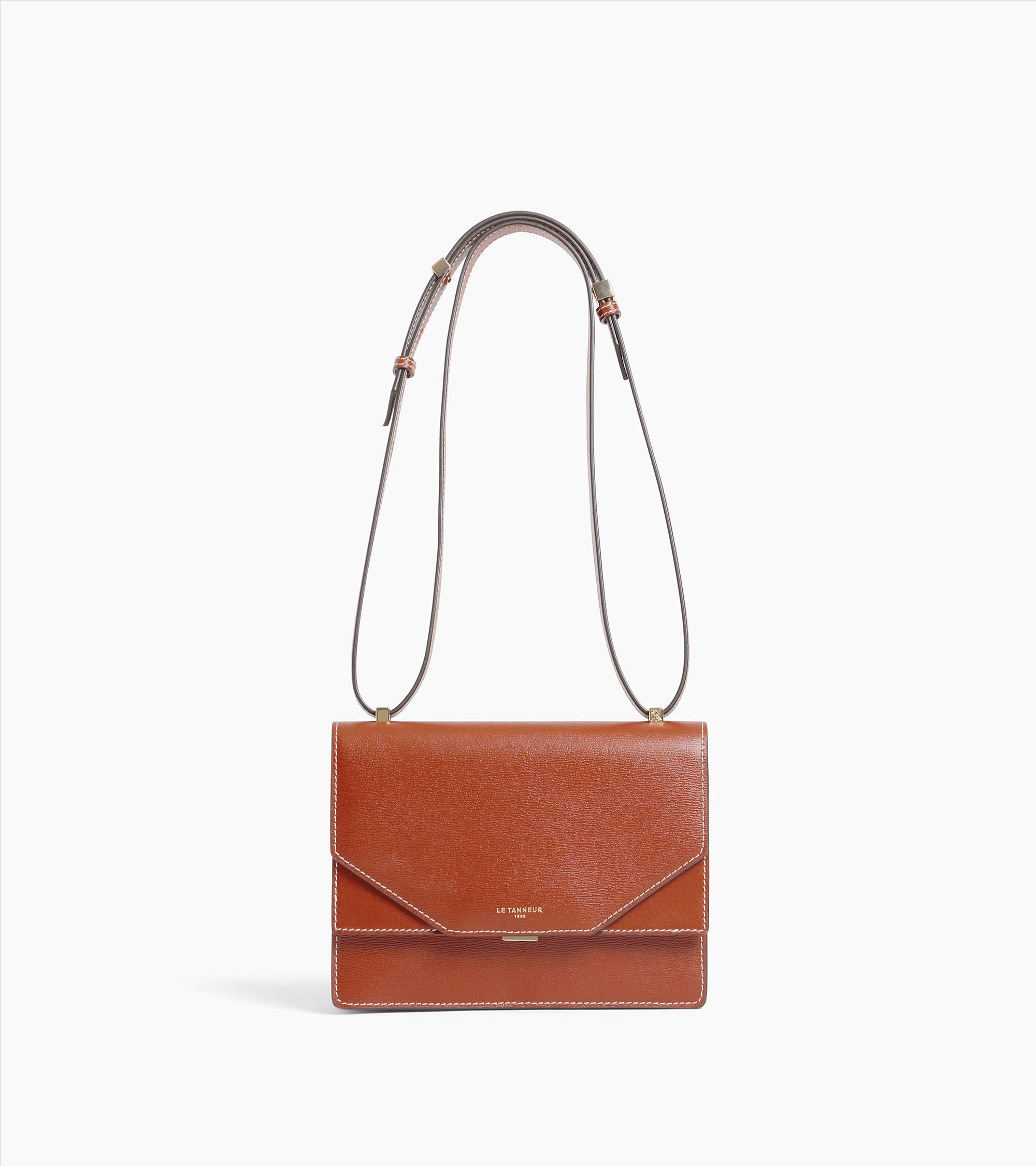 Naya small shoulder bag in cork effect leather