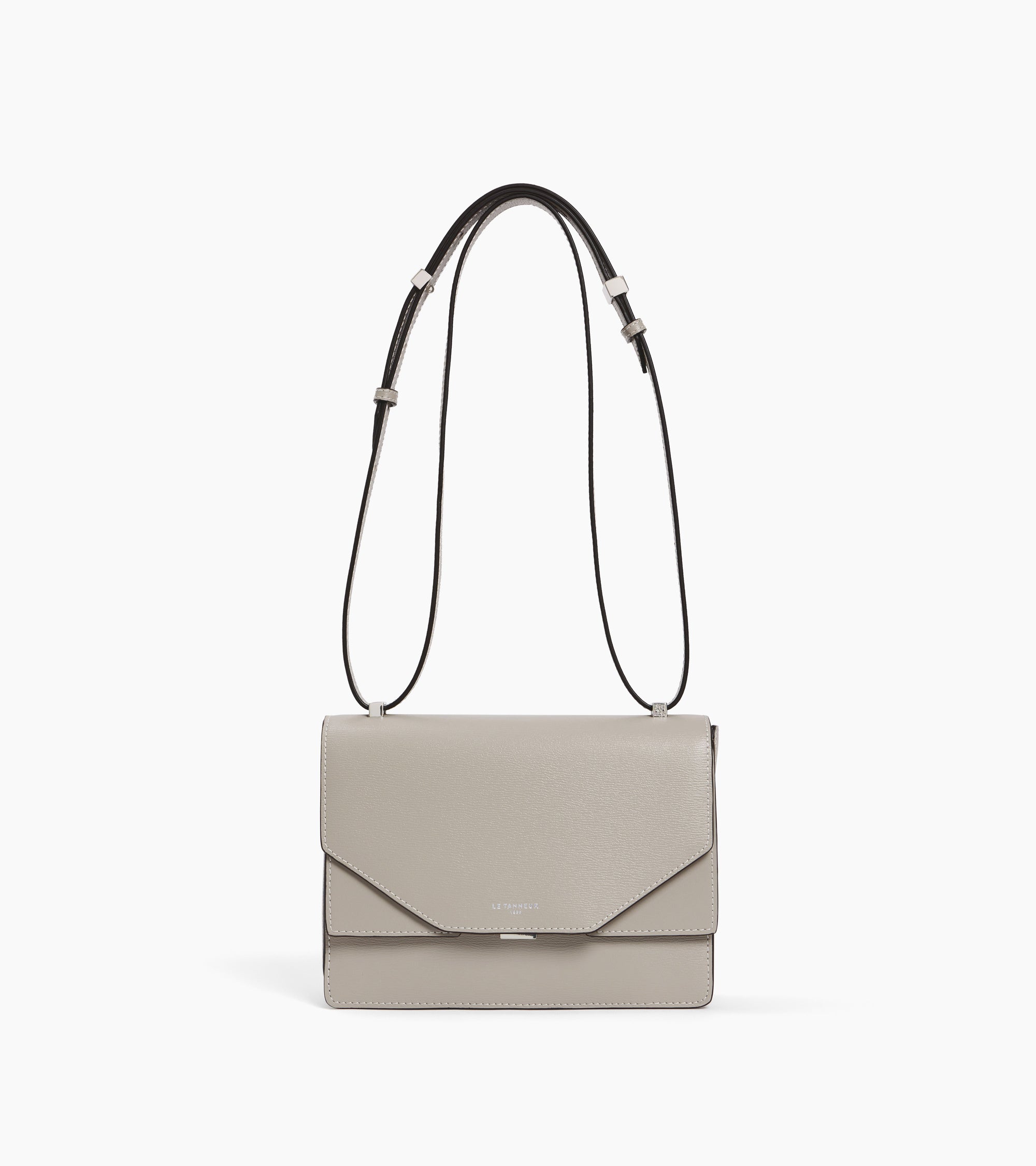 Naya small shoulder bag in leather with cork effect