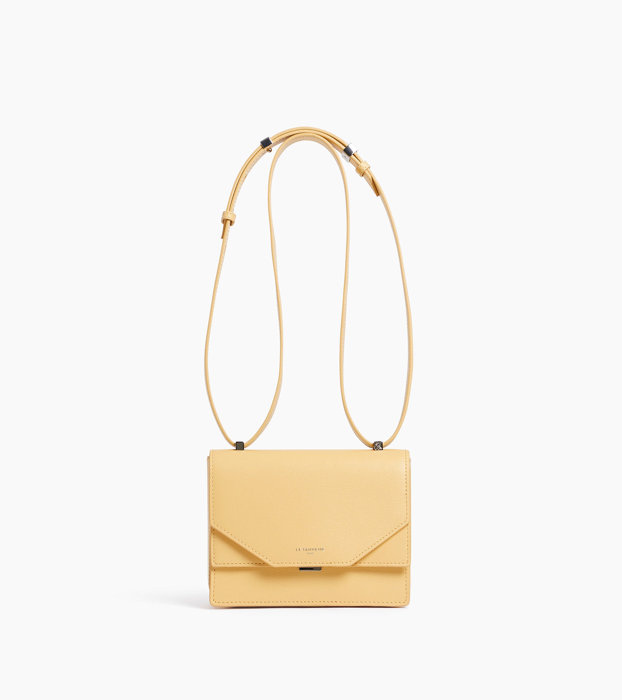 Naya mini shoulder bag in cork effect leather