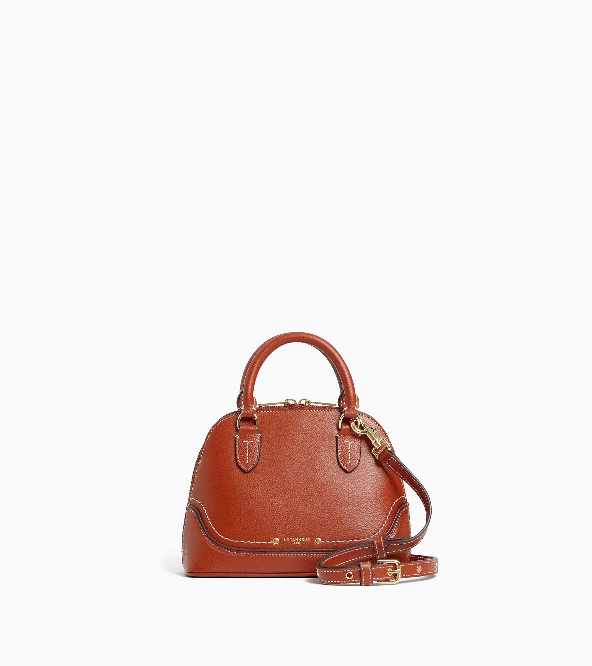 Ella small handbag in grained leather