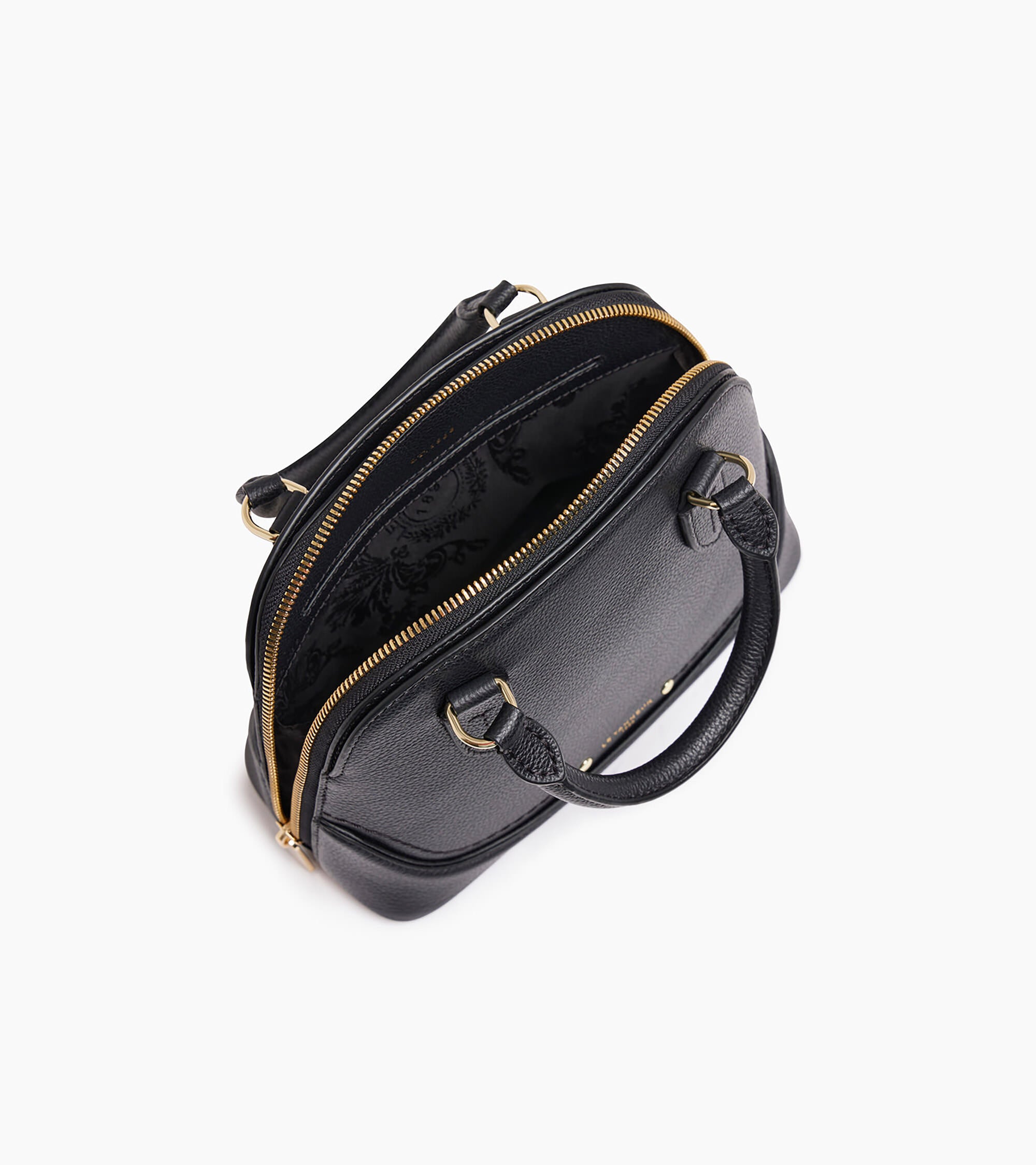 Ella small handbag in grained leather