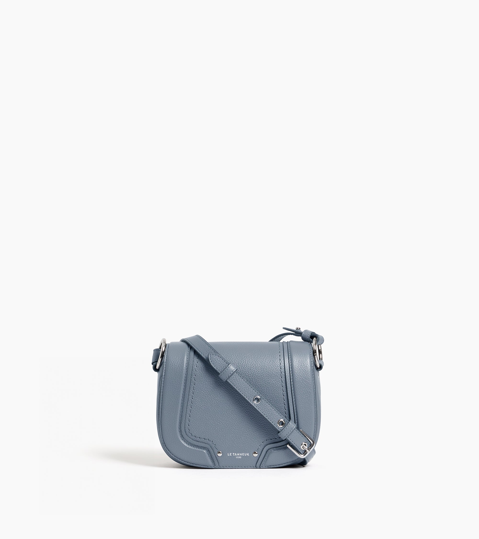 Ella small crossbody bag in grained leather