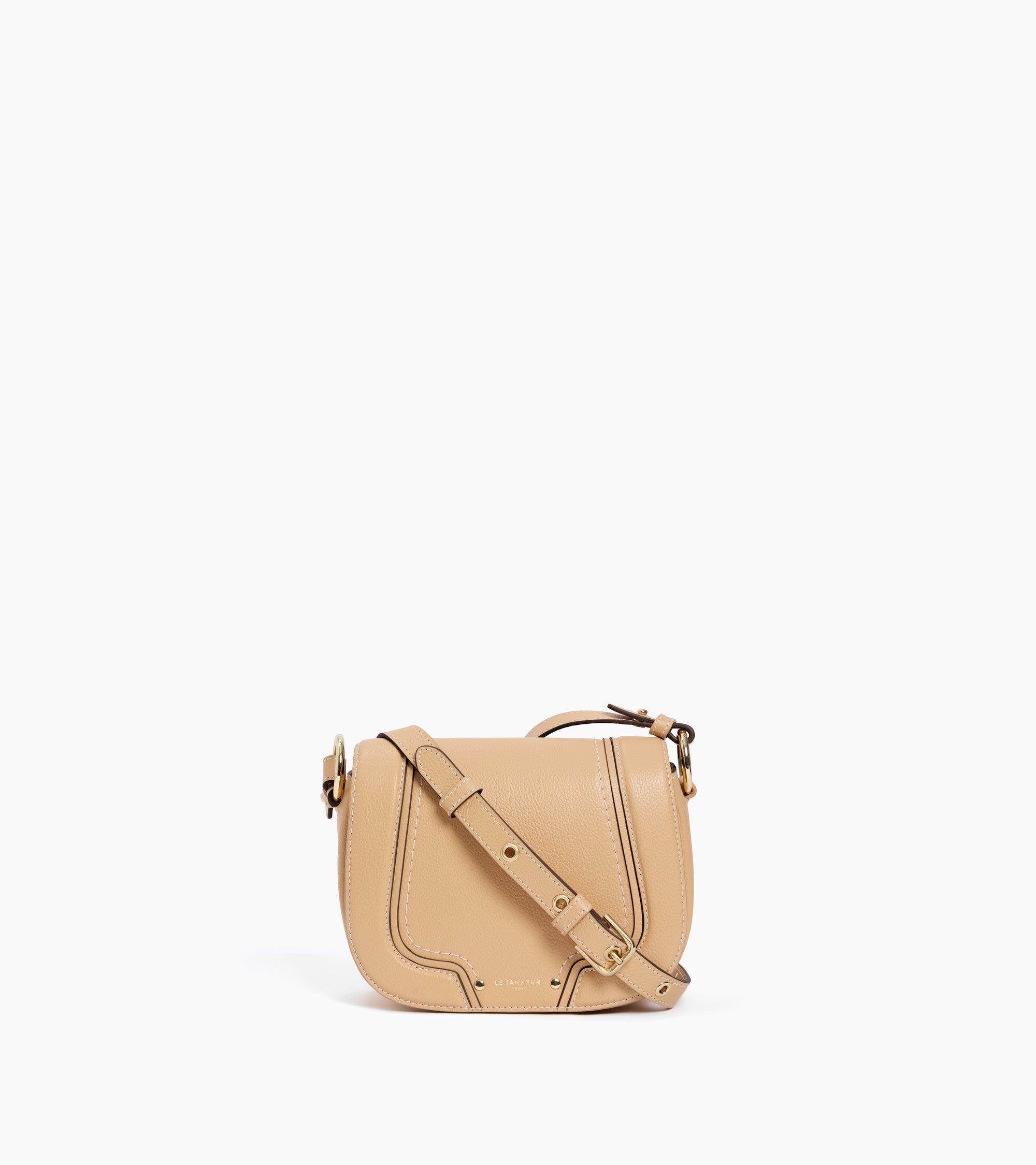 Small Ella crossbody bag in grained leather