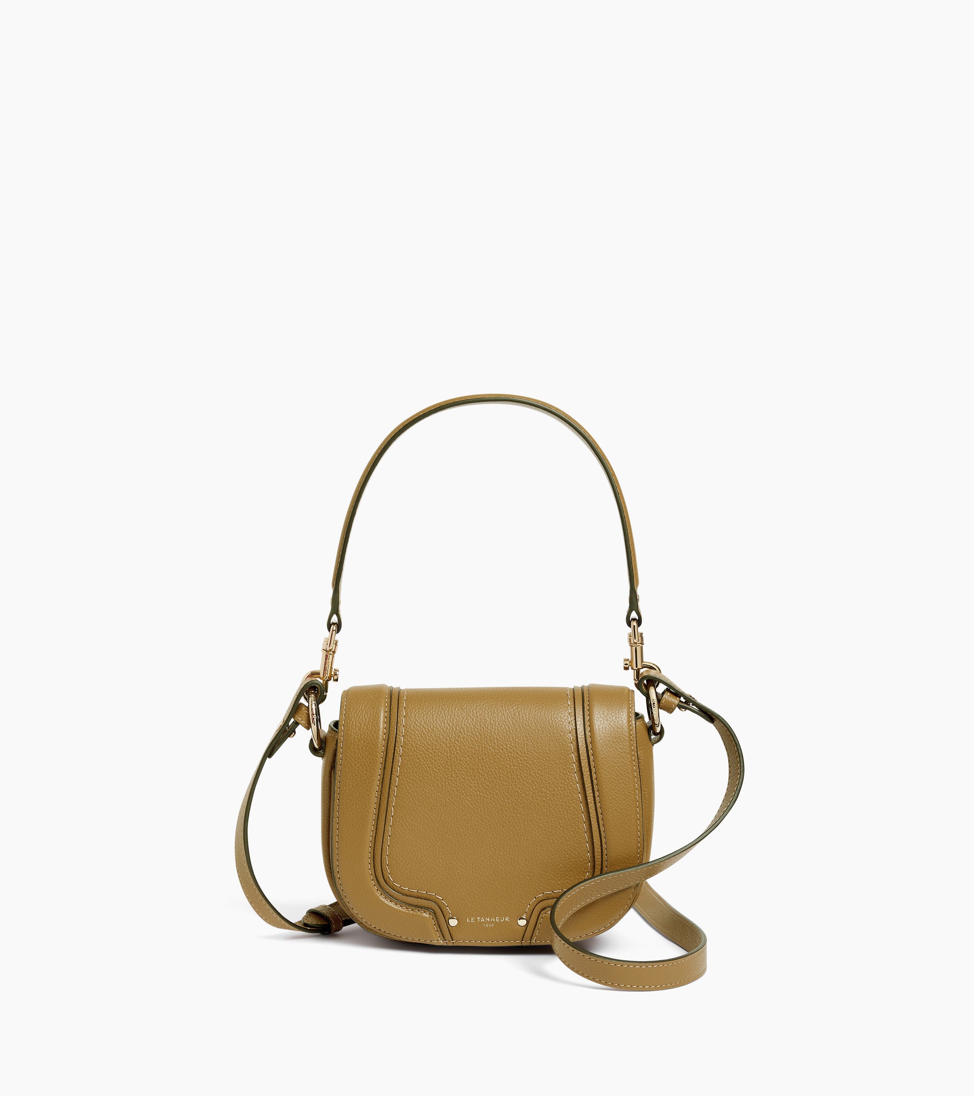 Small Ella crossbody bag in grained leather