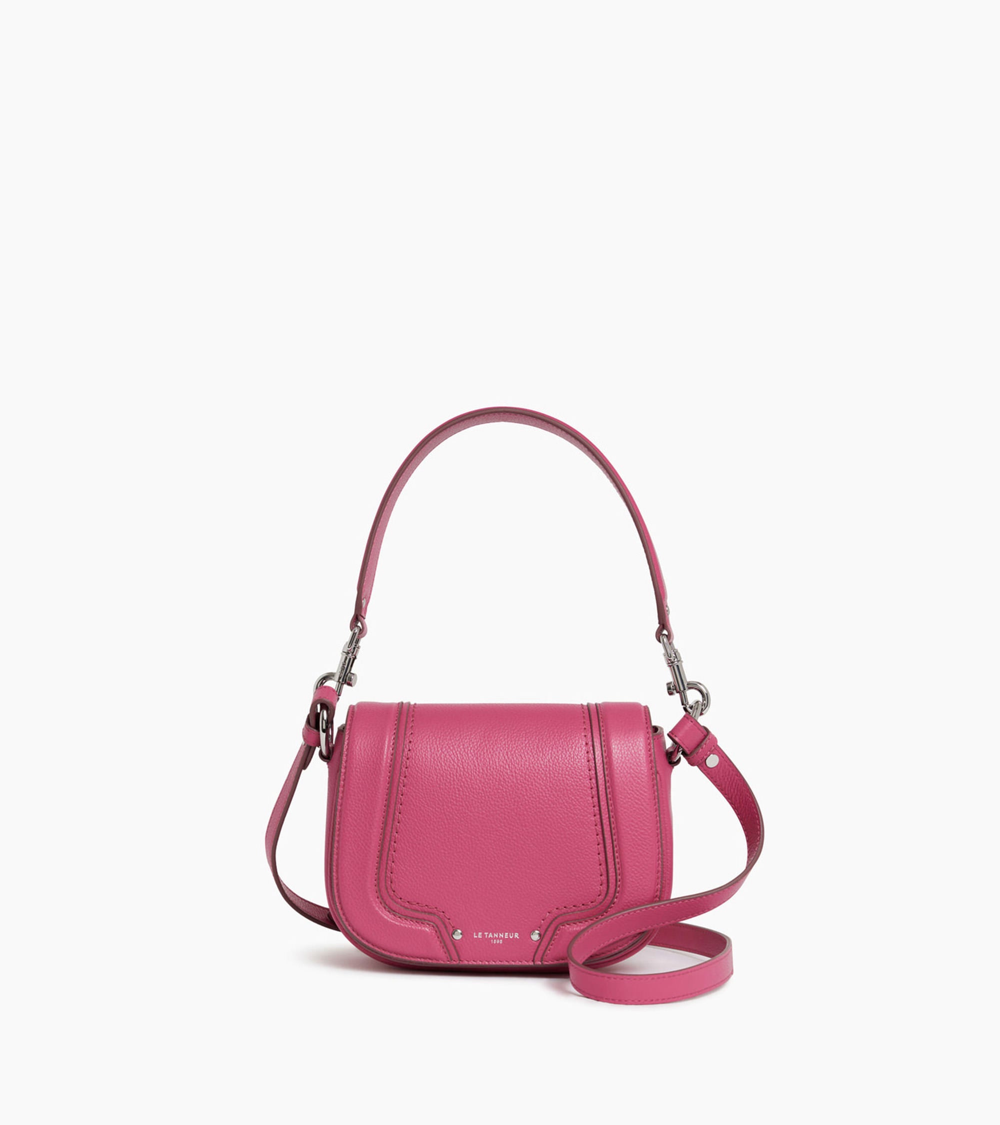 Ella small crossbody bag in grained leather