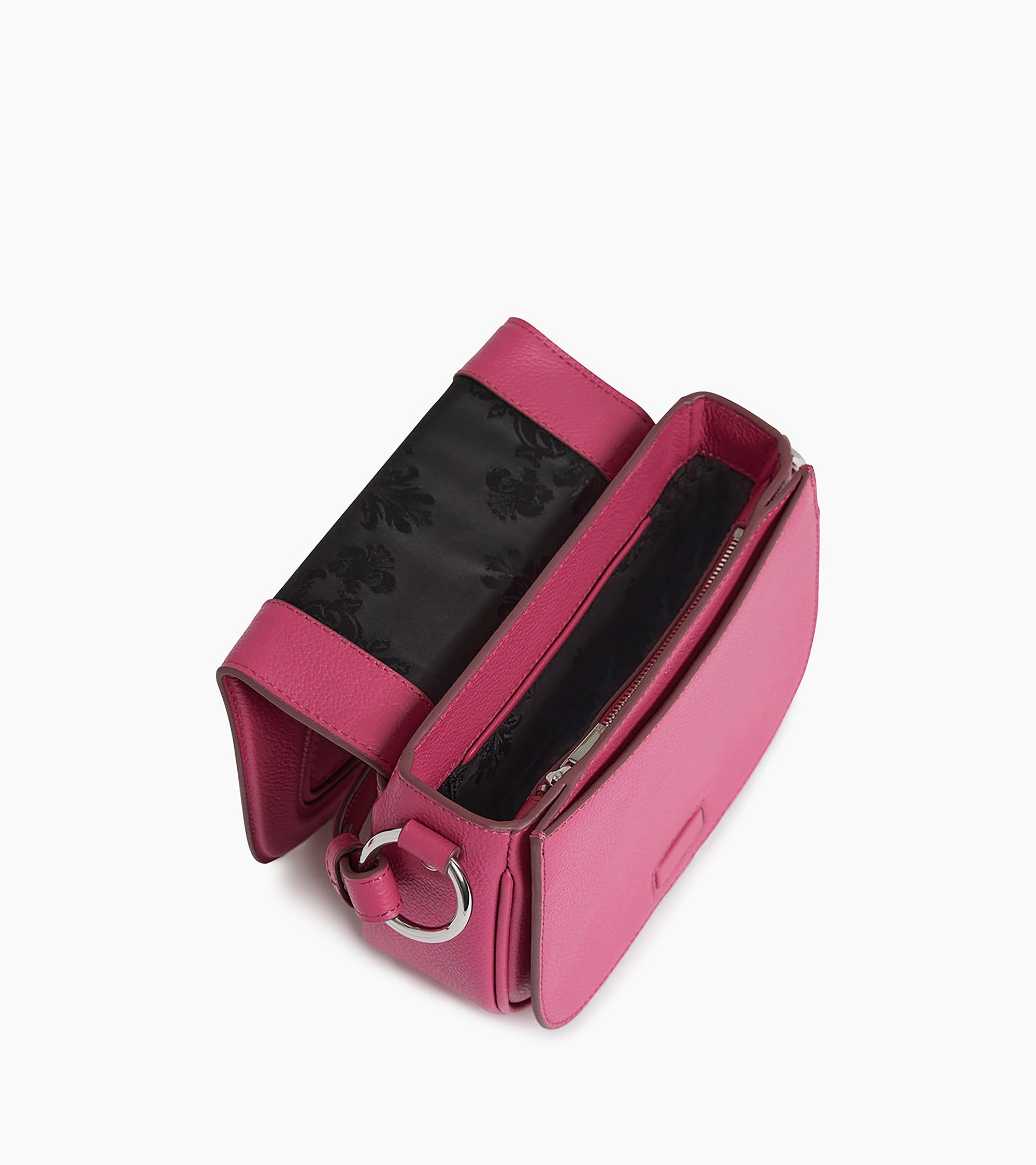 Ella small crossbody bag in grained leather