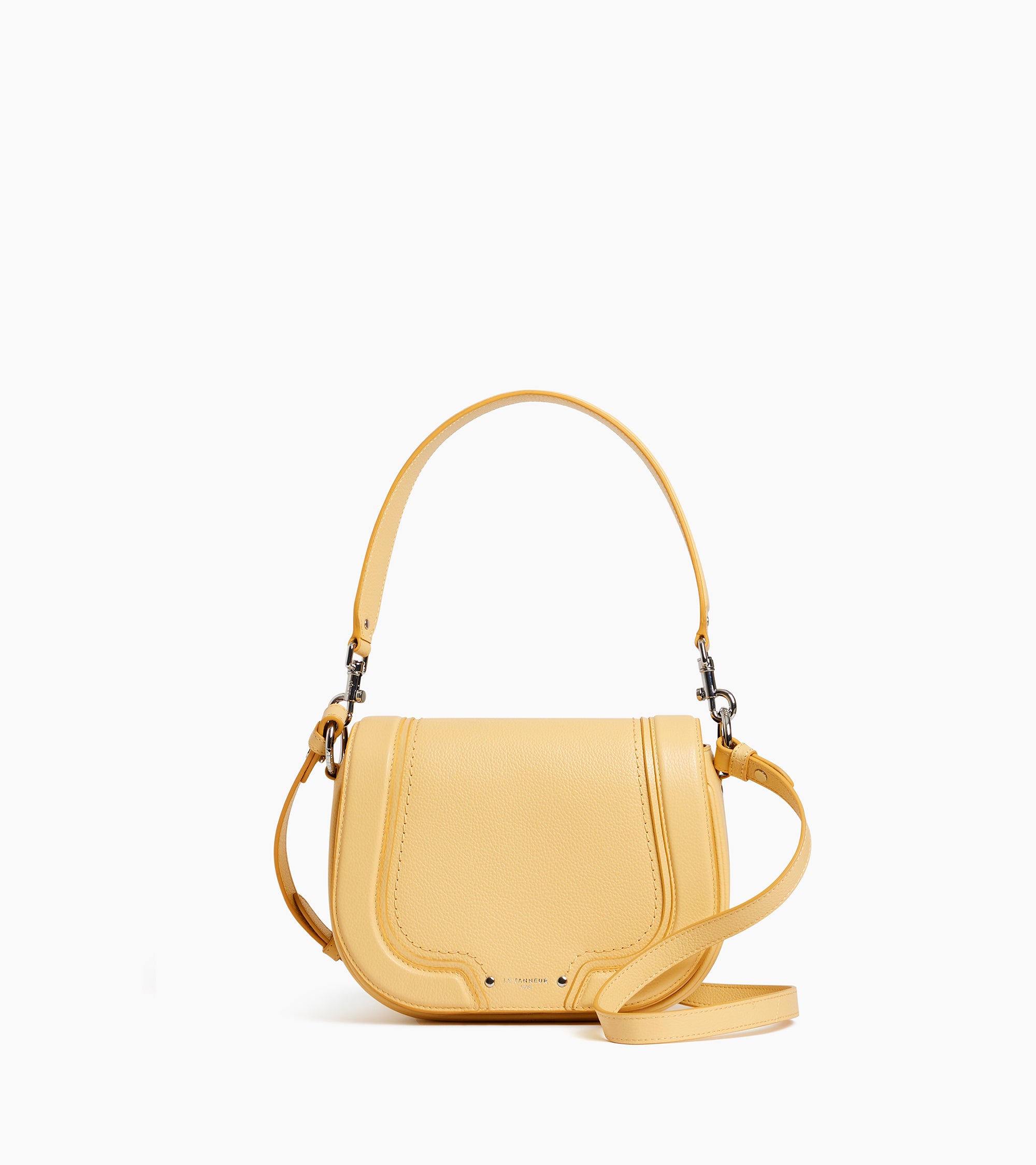 Ella medium crossbody bag in grained leather