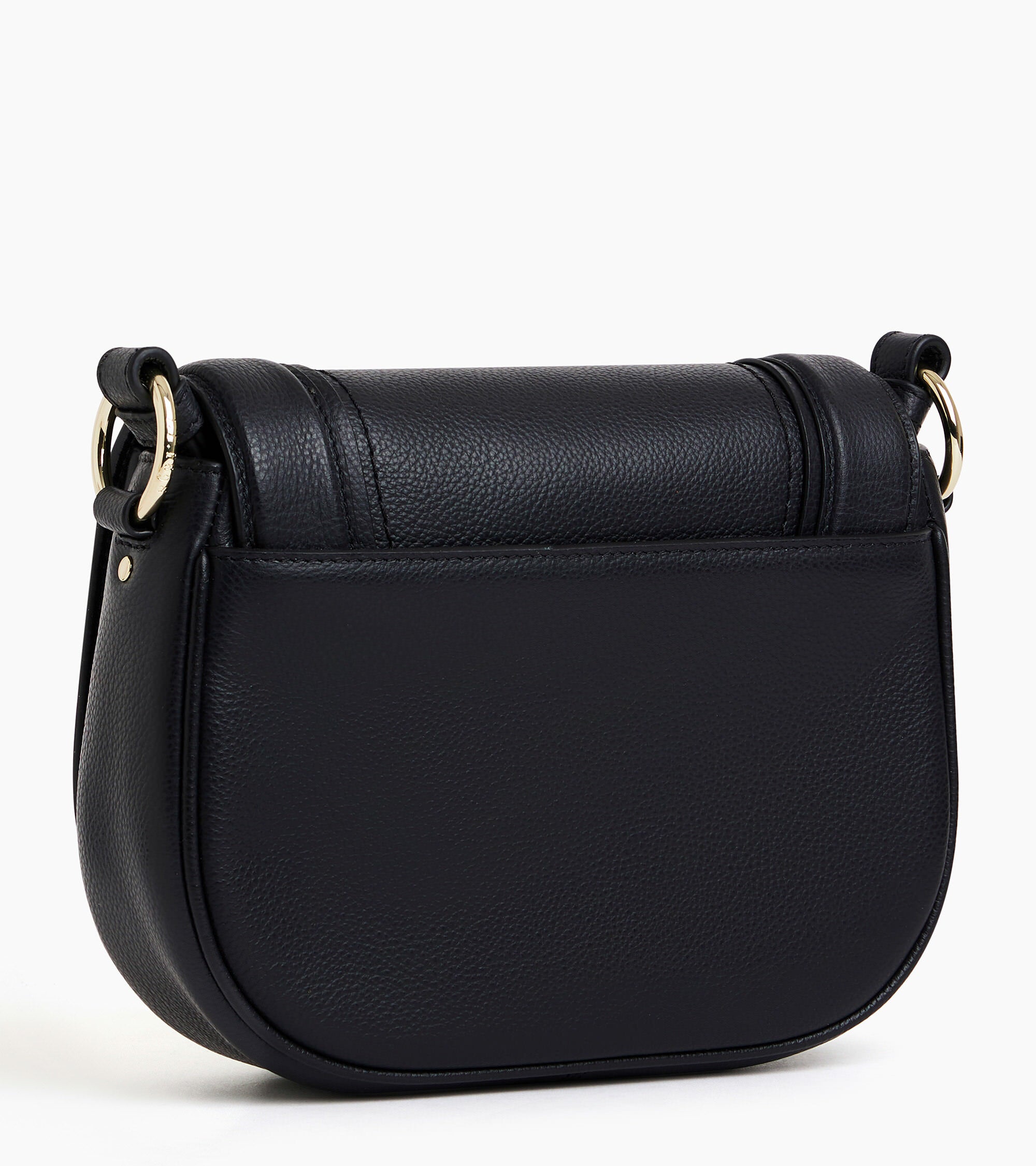 Ella medium crossbody bag in grained leather