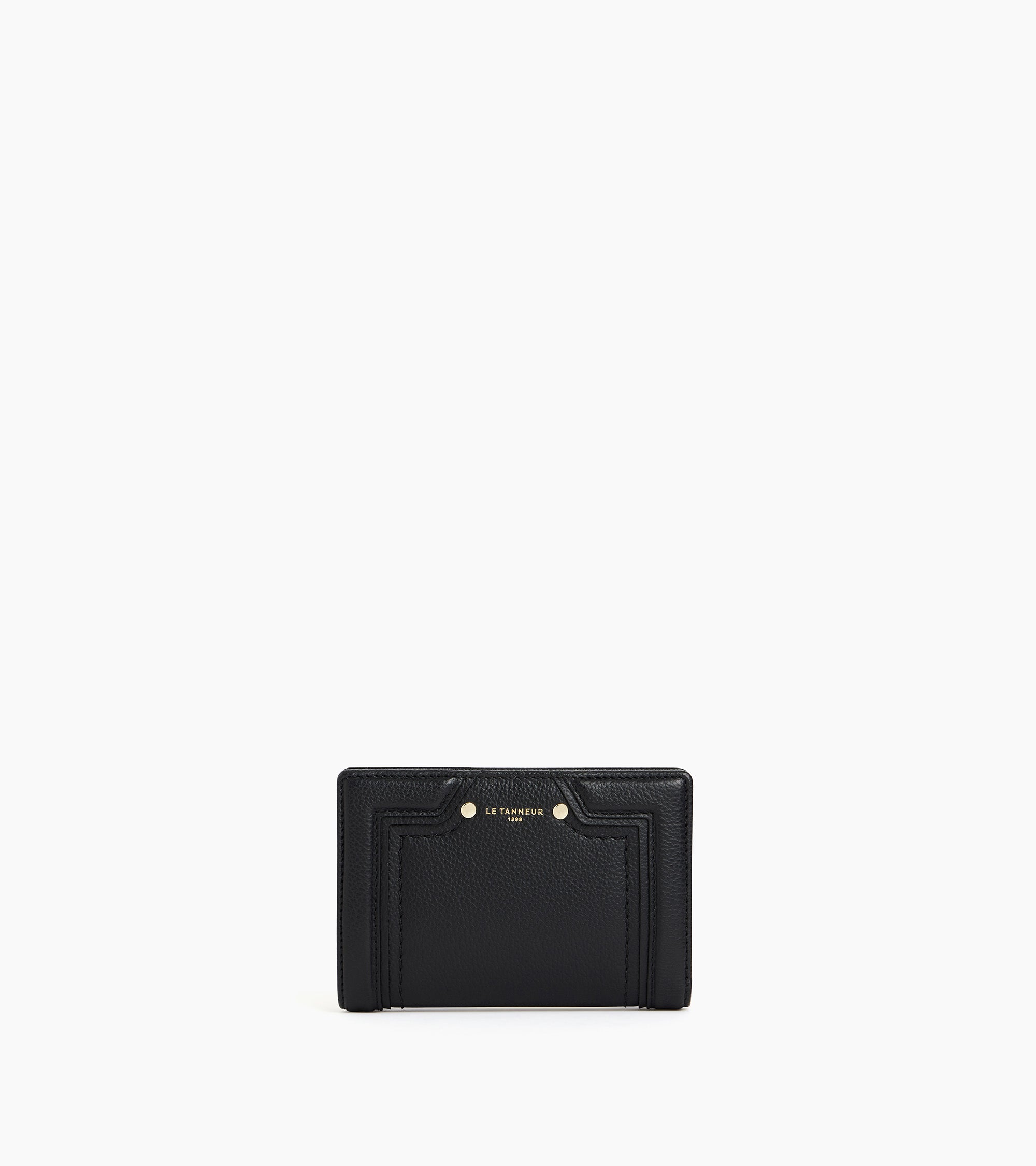 Ella medium wallet in grained leather