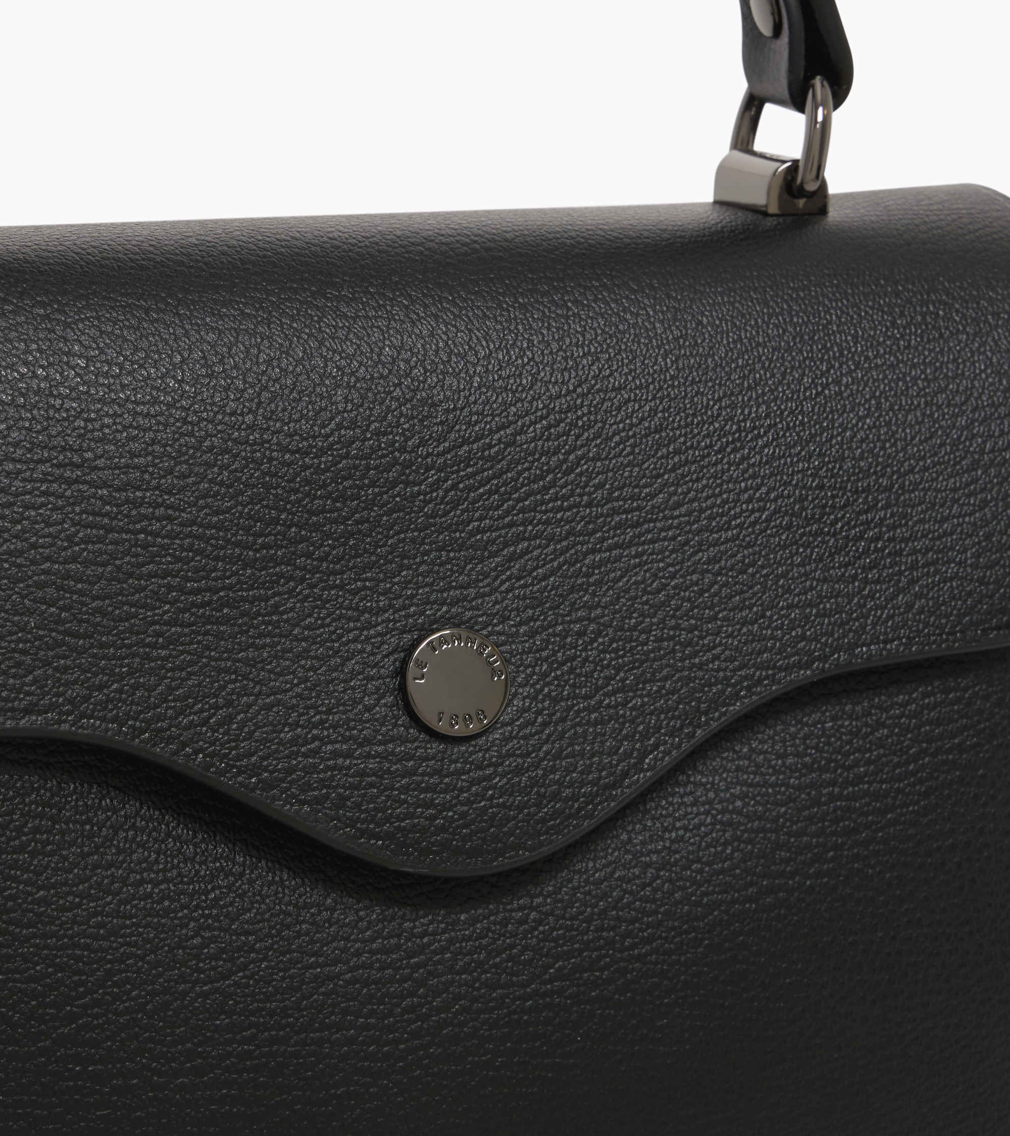 Sans Couture small handbag in grained goat leather