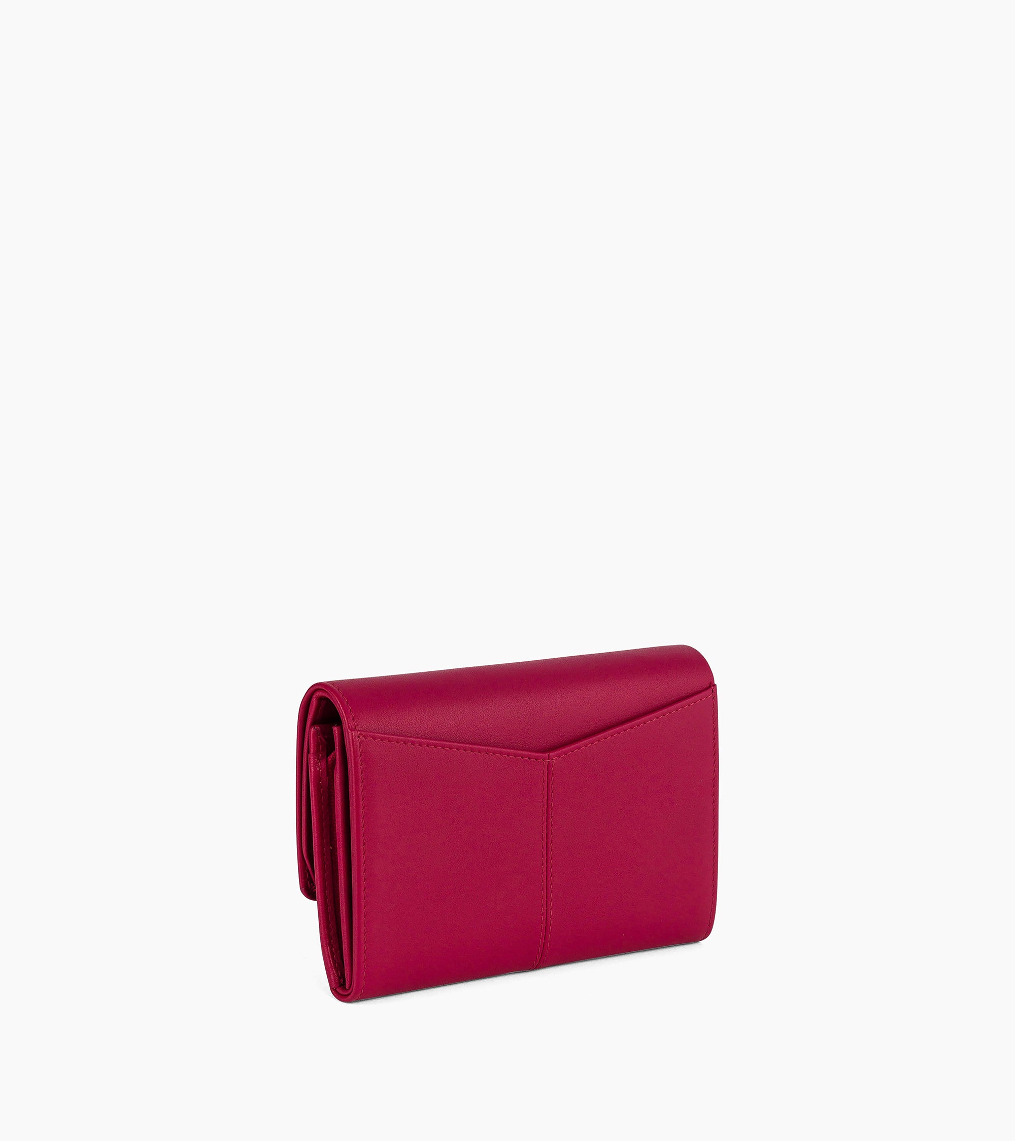 Charlotte smooth leather large zip wallet