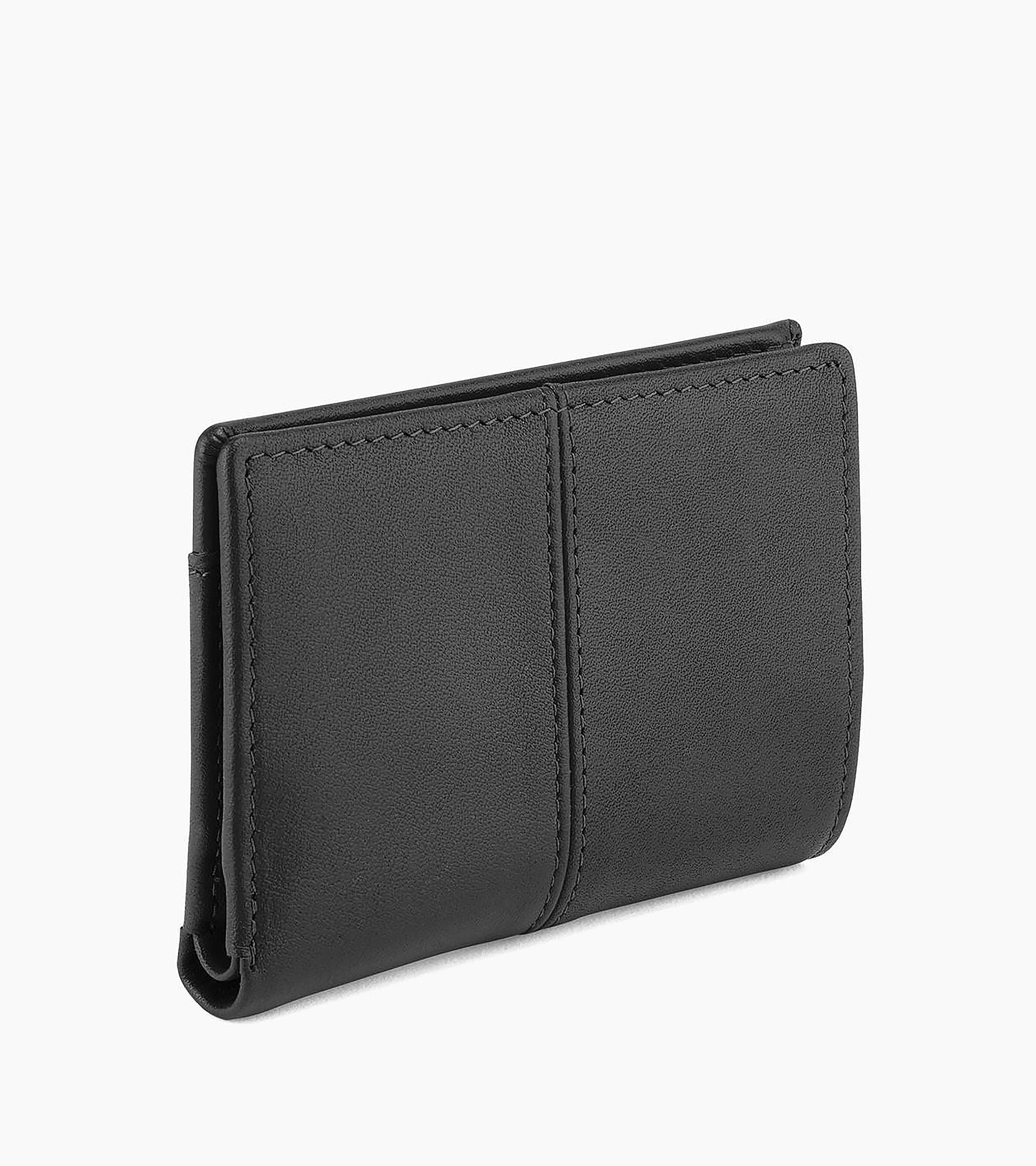 Charlotte card holder in smooth leather