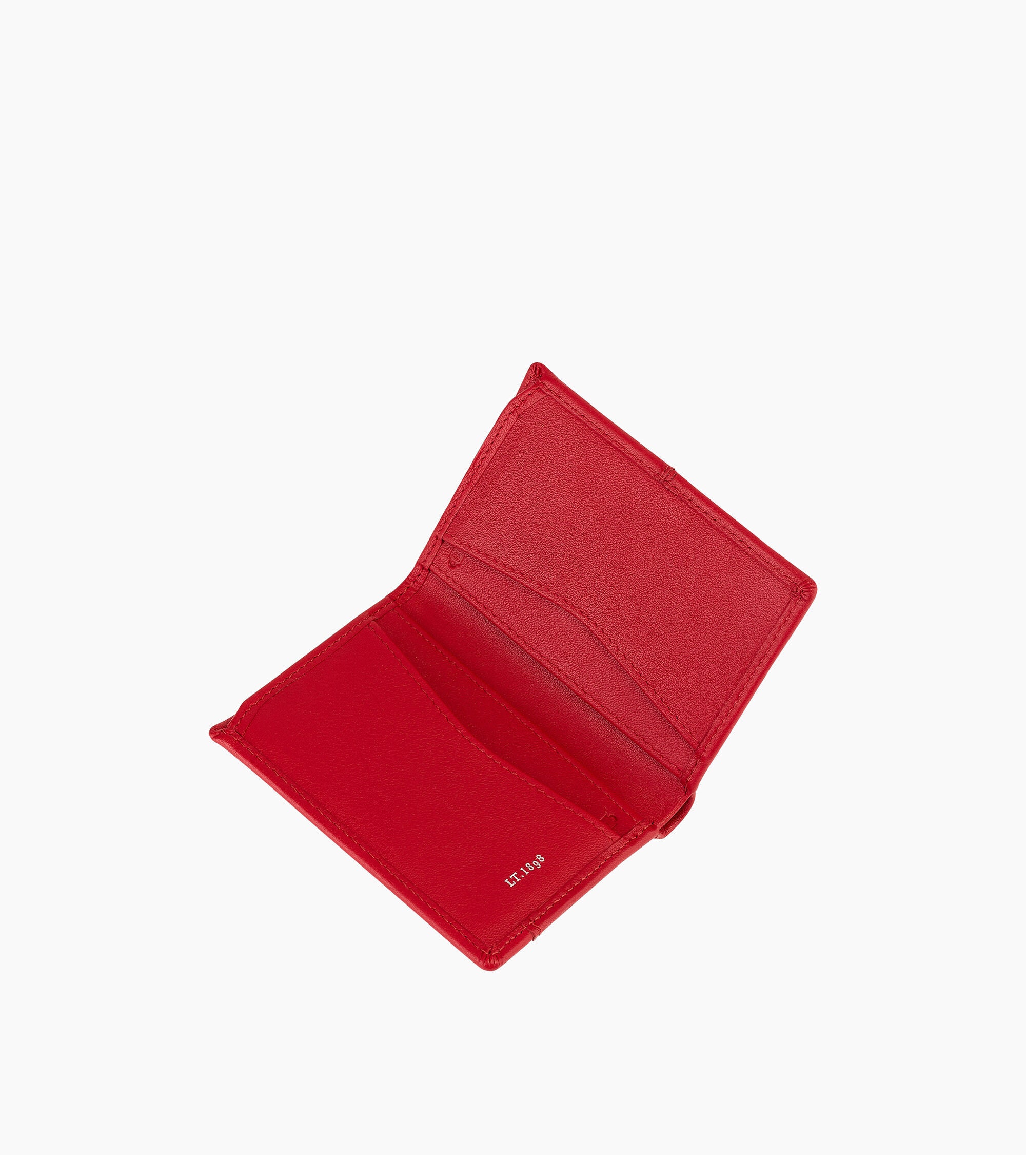 Charlotte card holder in smooth leather