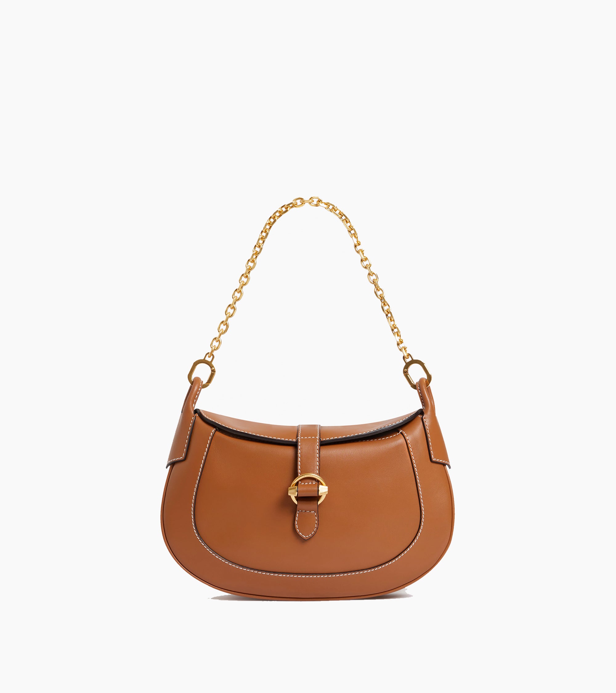 Pia small shoulder bag in smooth leather