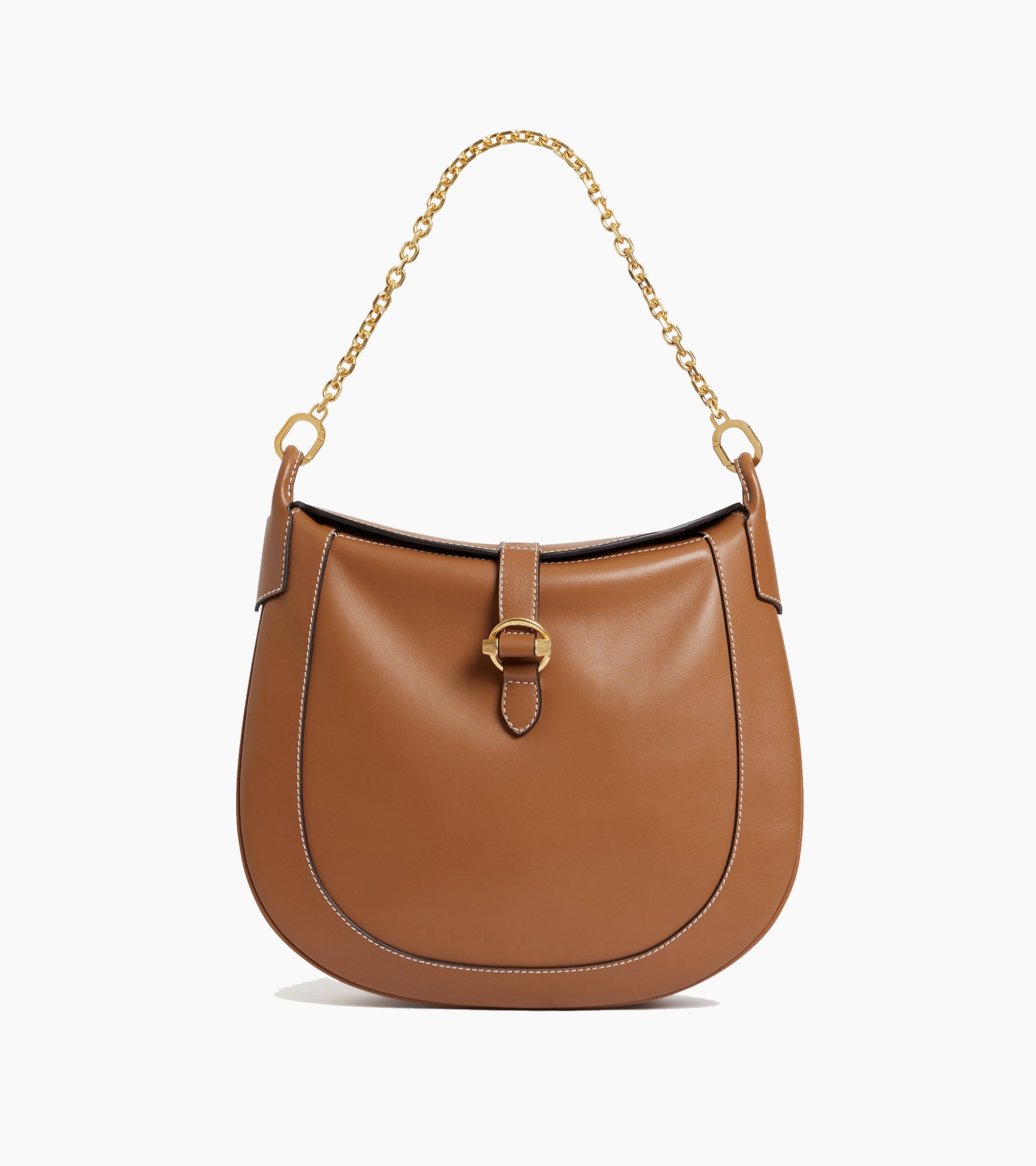 Pia large shoulder bag in smooth leather