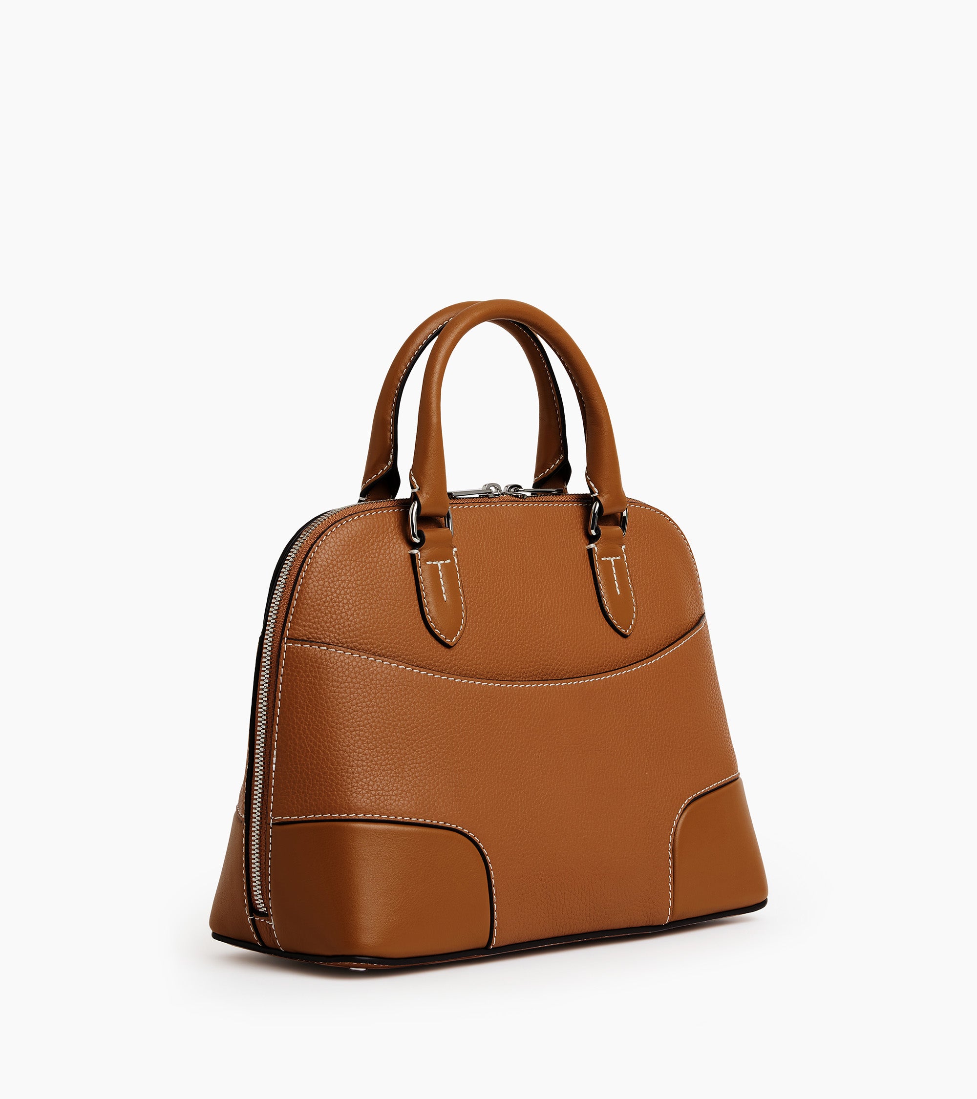 Romy medium handbag in smooth grained leather