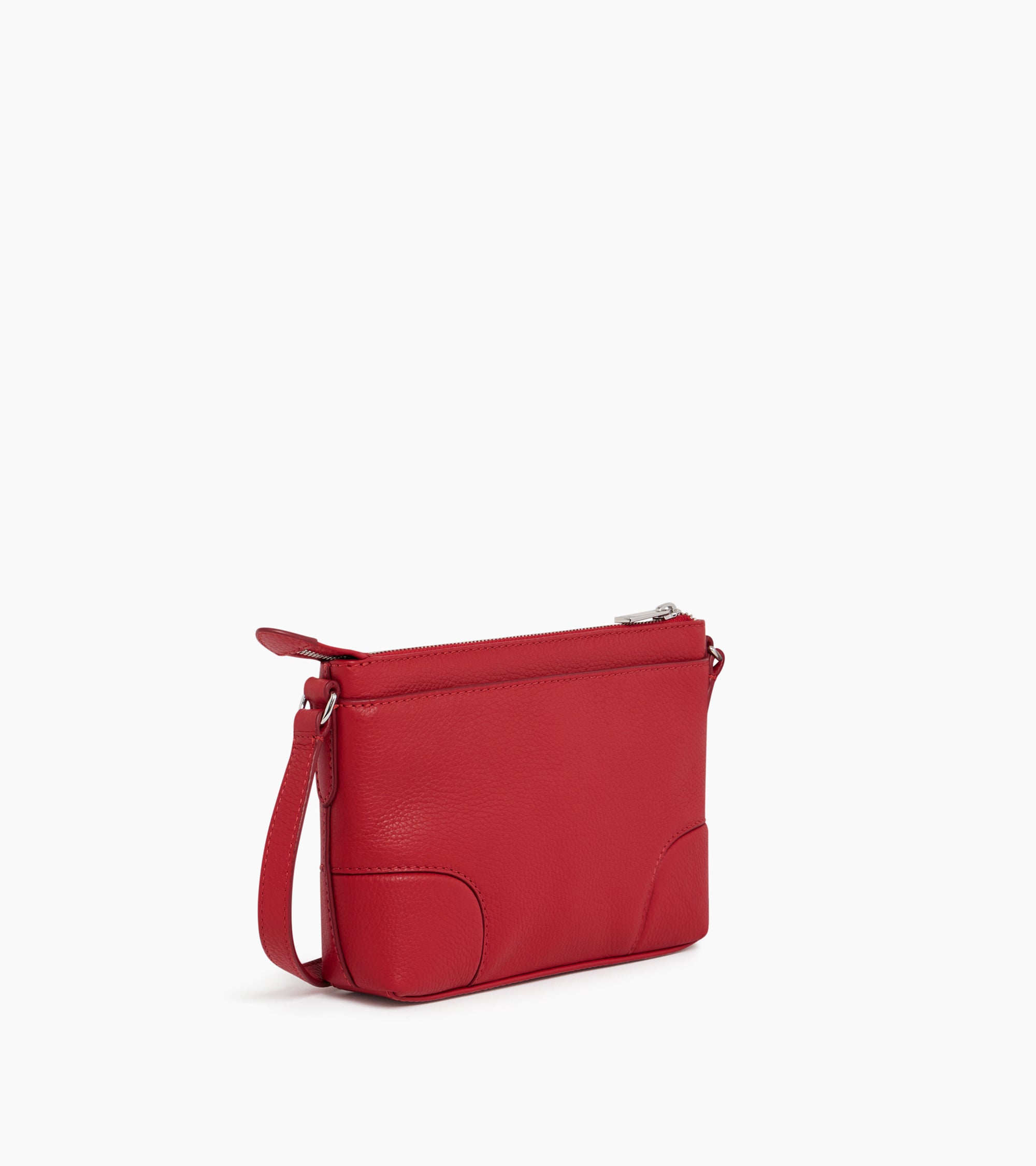 Small Romy shoulder bag in grain leather