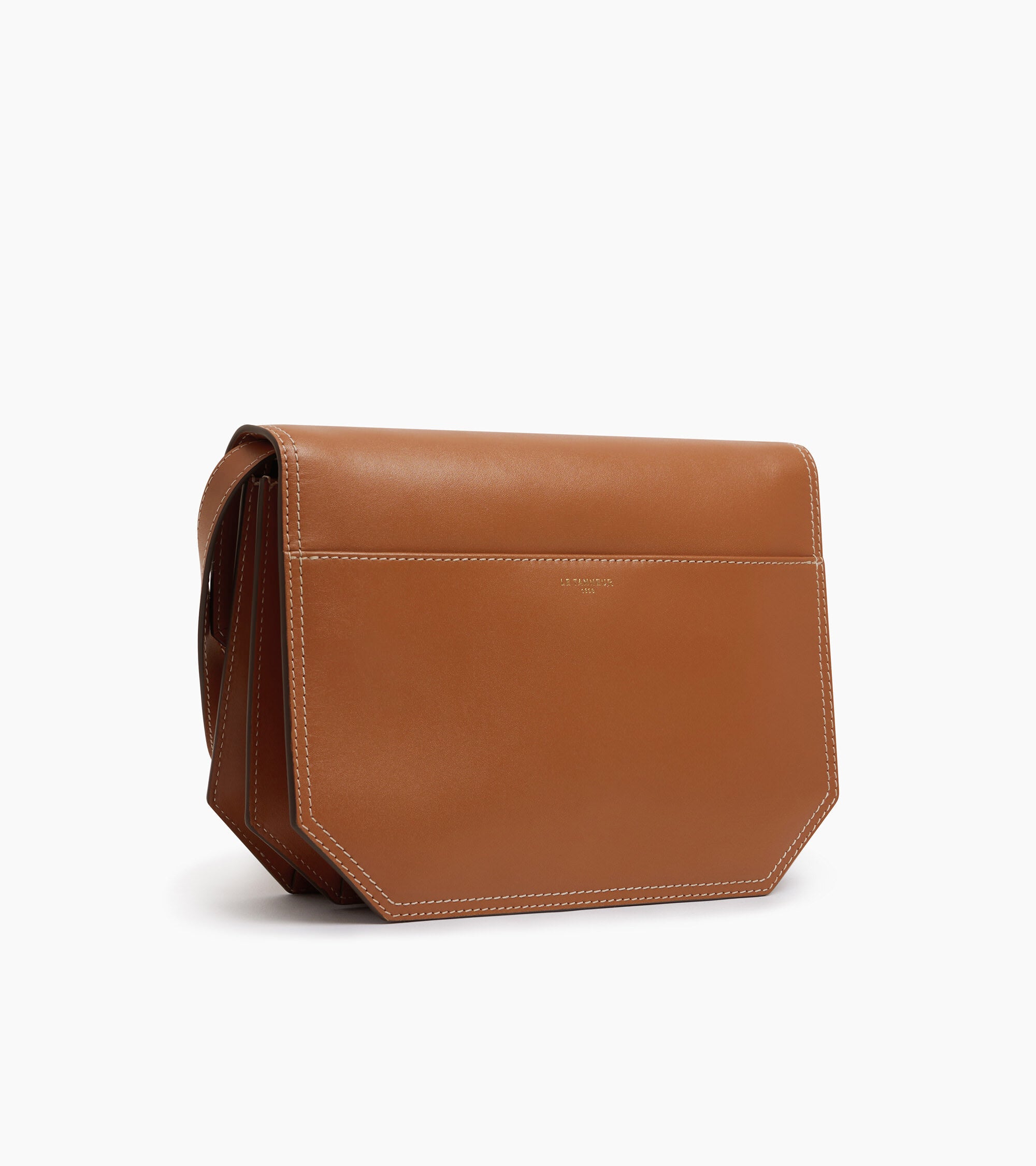 Rose medium crossbody bag in smooth leather